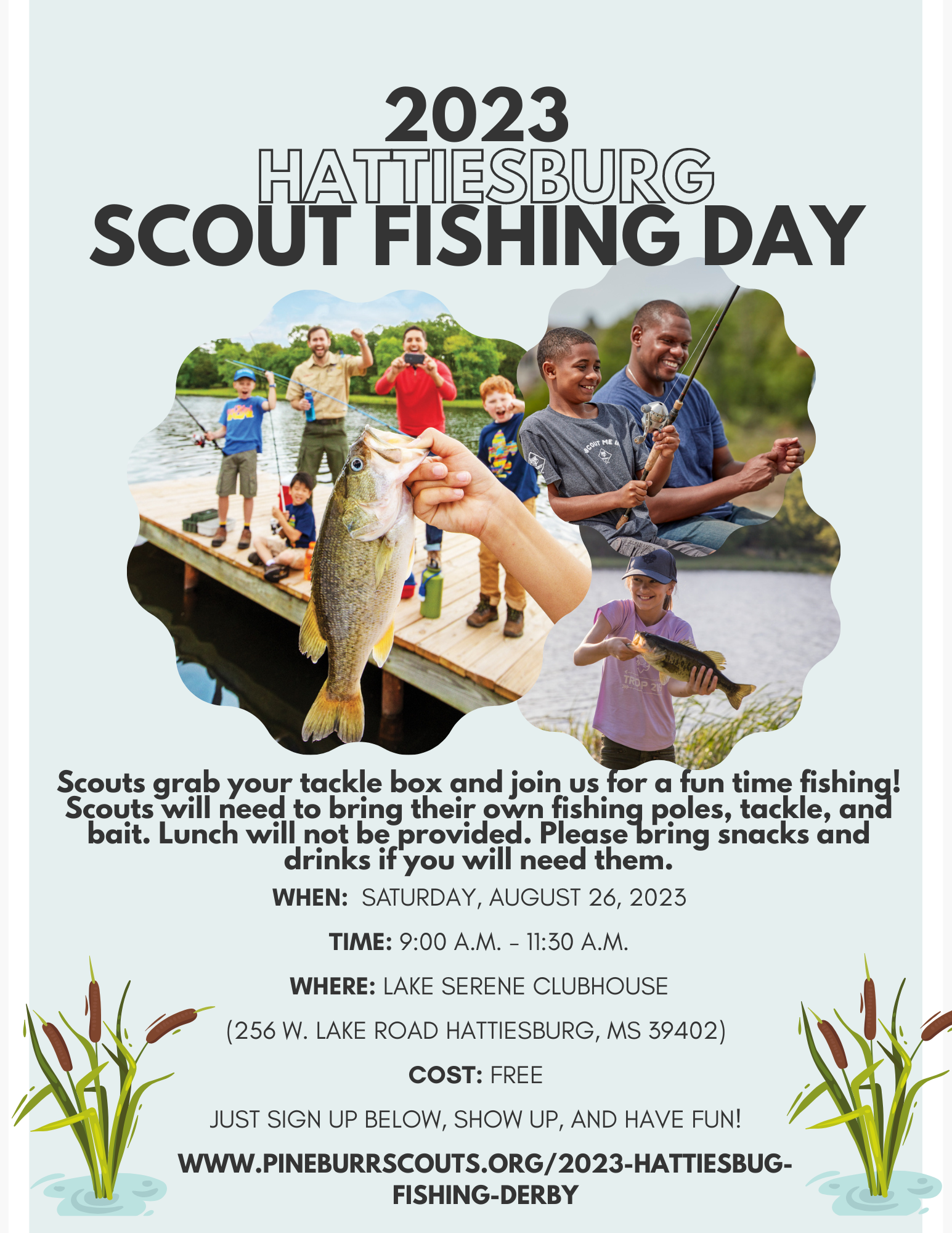 Fishing Derby - Hattiesburg — Pine Burr Area Council - Boy Scouts