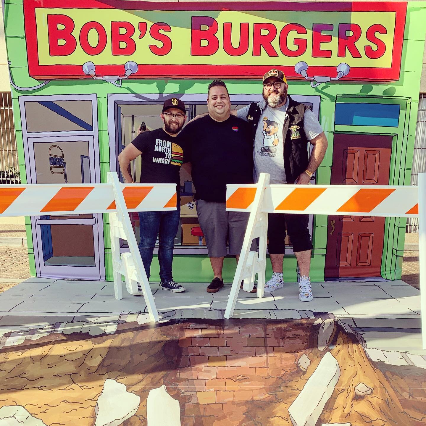 One big highlight of SDCC was getting to finally know Mike &amp; JB of @northtowharf ! It was great getting to spend some time with them and watch all @bobsburgersfox fans clamor to their events. These two are absolutely kicking some ass and I love s