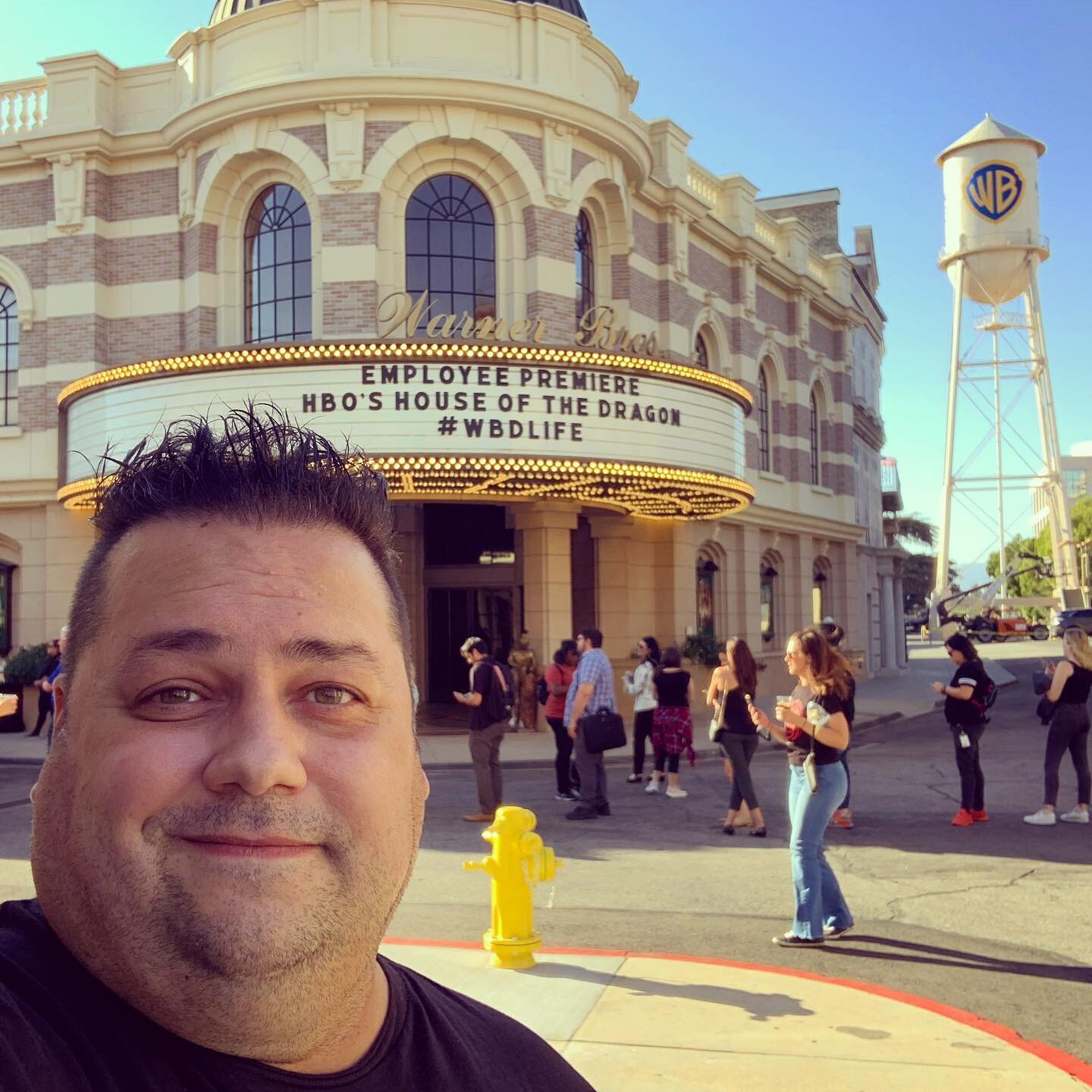 House of the Dragon employee premiere on the lot today!! I really enjoyed the premiere and have a lot of hope for this Game of Thrones prequel. I can&rsquo;t wait to see the rest of the series when it debuts!