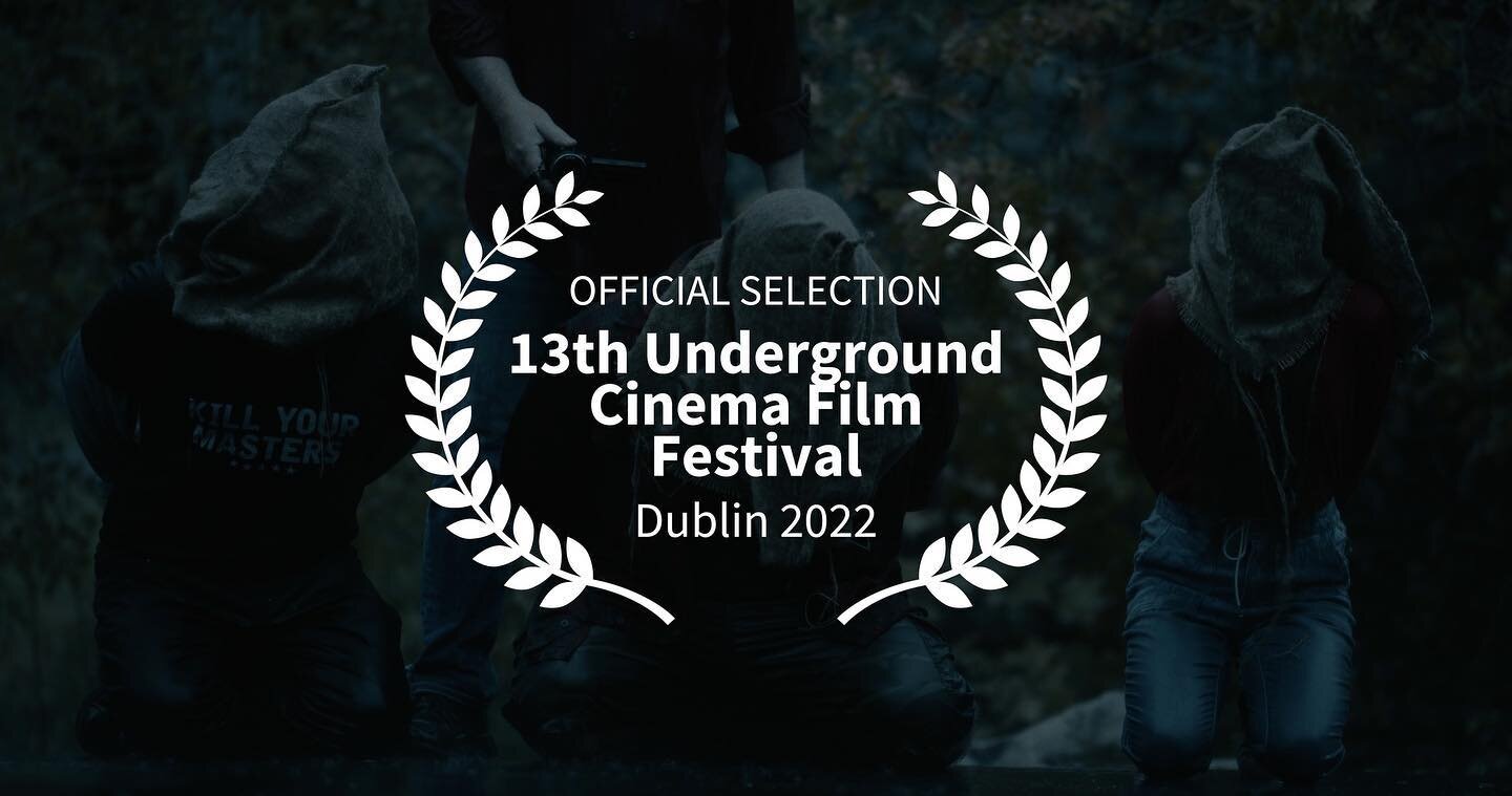 Our horror film was accepted to it&rsquo;s first film festival today!! @bundymanormovie is making its way to Dublin, Ireland for the 13th Underground Cinema Film Festival! Stay tuned for updates!