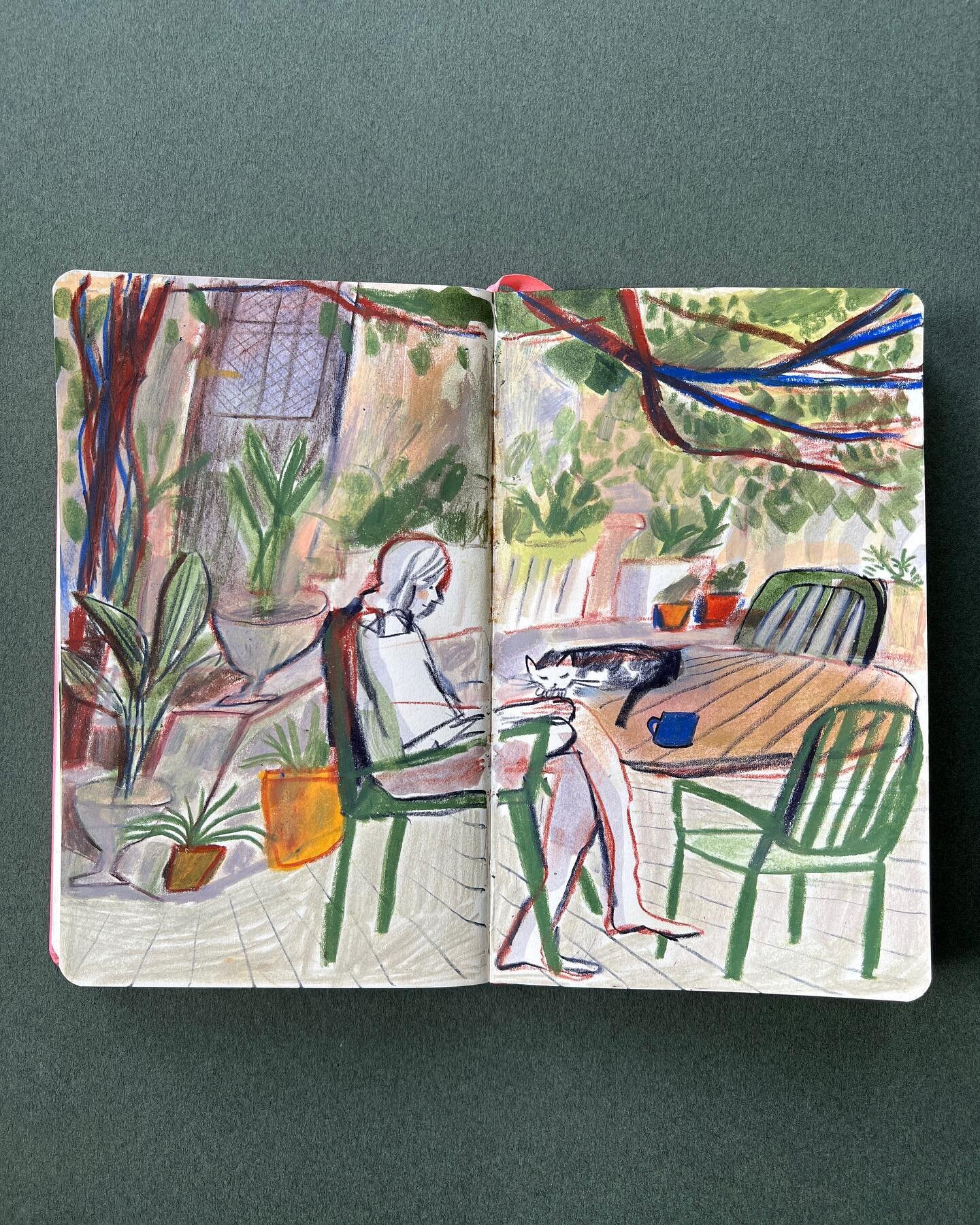 I&rsquo;m putting together another book of my sketchbooks, it&rsquo;s going to be something a bit different from last time and I can&rsquo;t wait to share it with you when I&rsquo;m back from France.

I must have misplaced a few sketchbooks along the