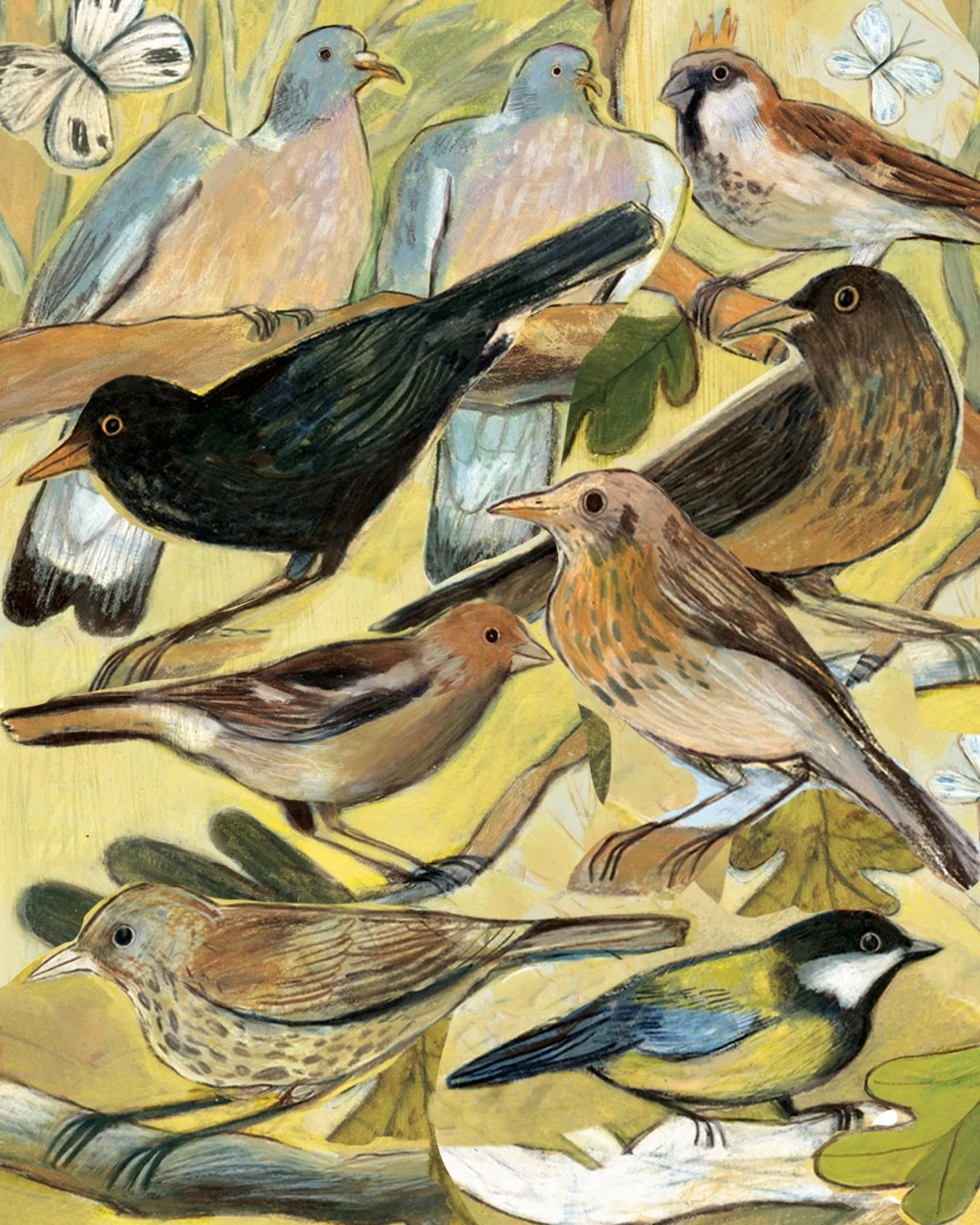 Tomorrow I&rsquo;m back as a guest tutor with @londondrawinggroup and we&rsquo;ll be drawing birds!  🐦&zwj;⬛DRAWING BIRDS: MARKMAKING AND TEXTURE  🐦&zwj;⬛Pay What You Can Tickets on Eventbrite - link in bio   🐦&zwj;⬛Live Online Class: Wednesday 29