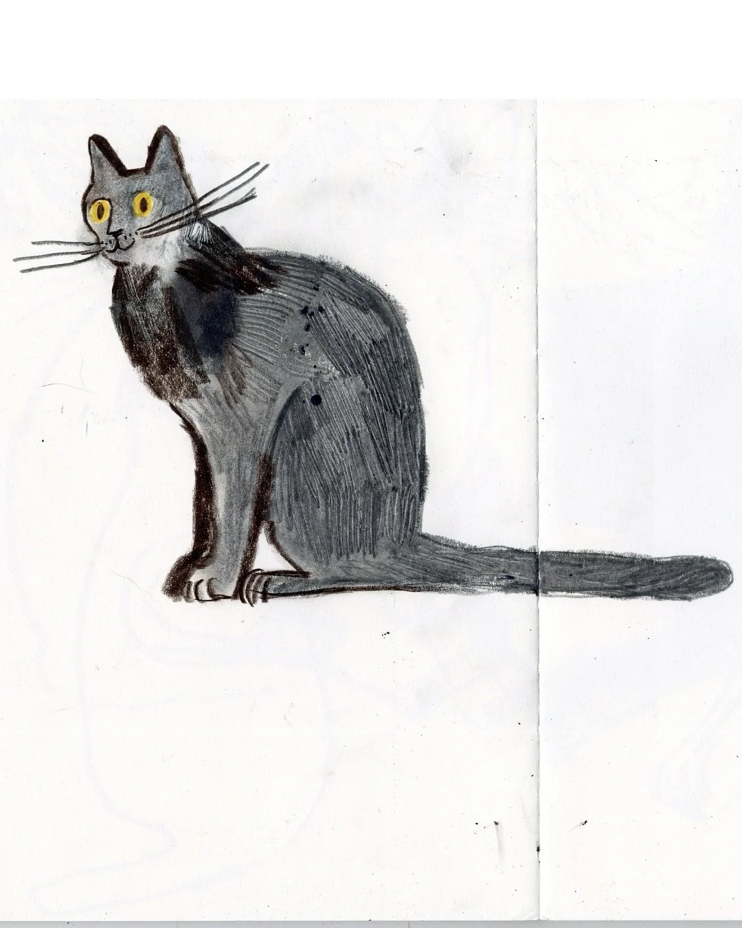 We&rsquo;ve got a spooky-ish month on Patreon to celebrate October, and today we drew black cats, which I thought would be fun (I am always happy to sit down and draw cats). But the more we chatted over Zoom, the more we realised everyone was approac