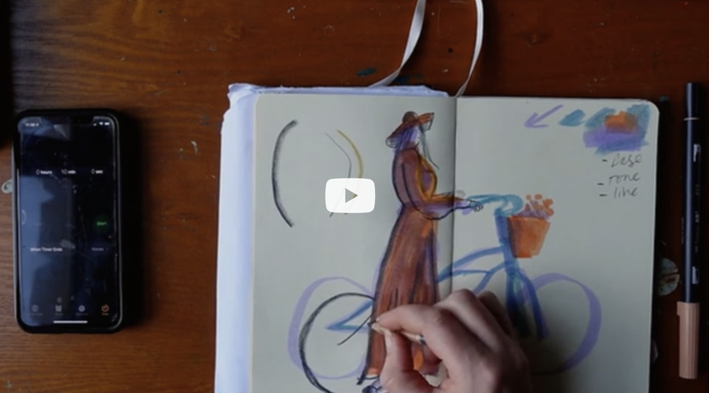 Sketchbook challenge emma carlisle