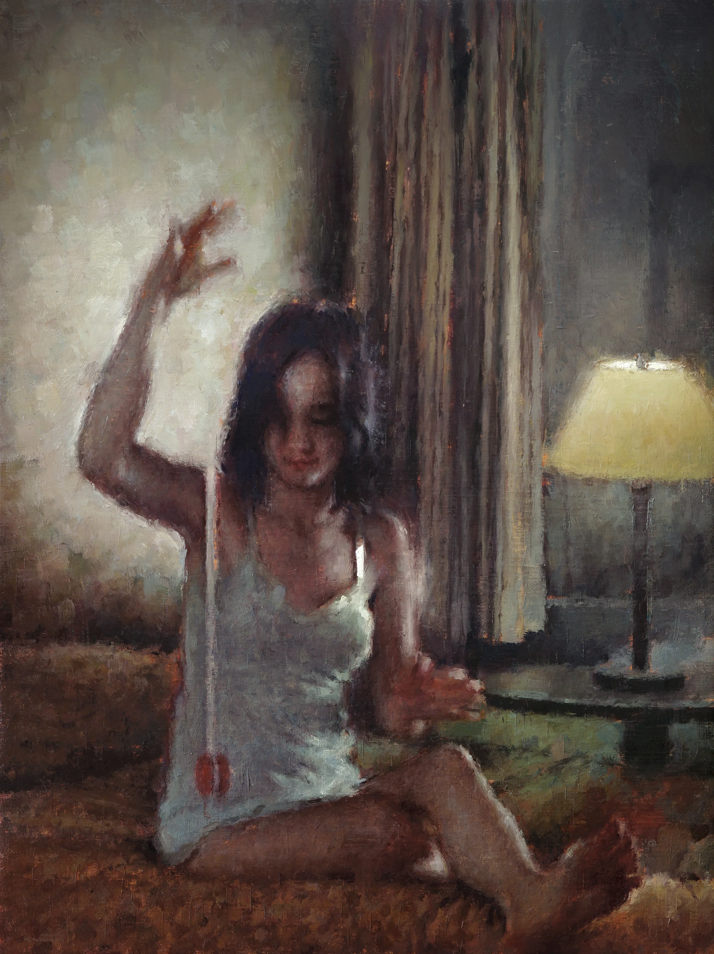Jeune fille au Yoyo-45,7cm:60,9cm-Nicolas Martin-Cinemascope Serie-2016.jpg