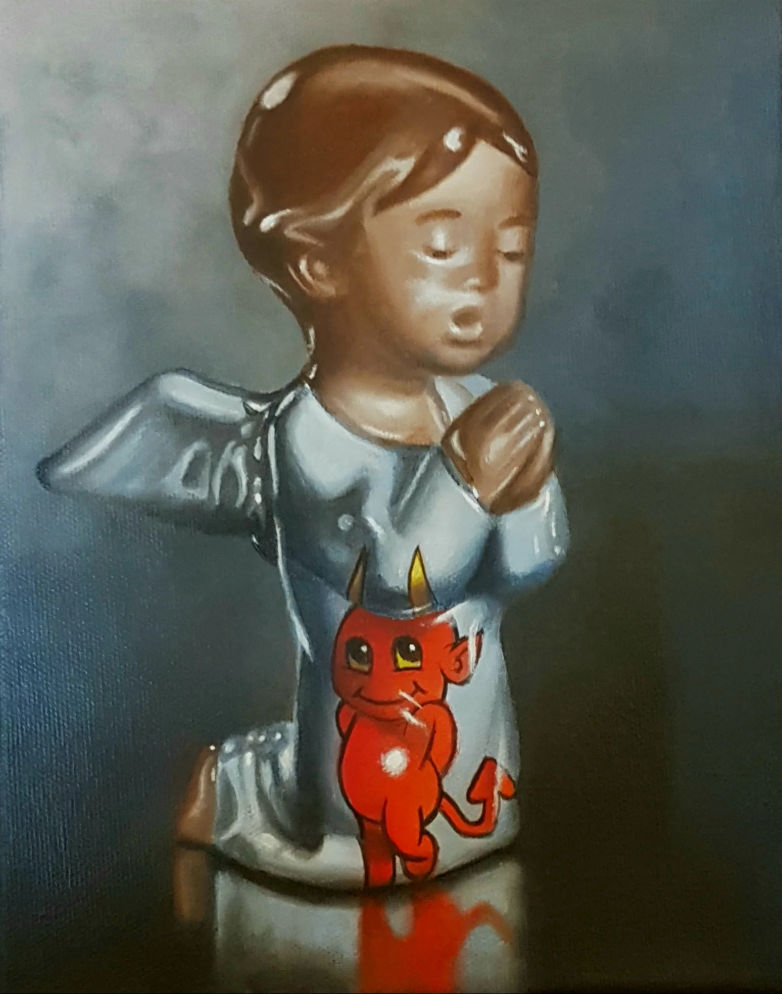 Hans Henrik Fischer_Sinners prayer nr. 2_akryl på lærred_20 x 25 cm_2019_6.800 DKK.jpg