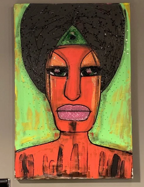 Life Is the Point of Life_acrylic on canvas with beads and sequins_50 x 78 cm.jpeg