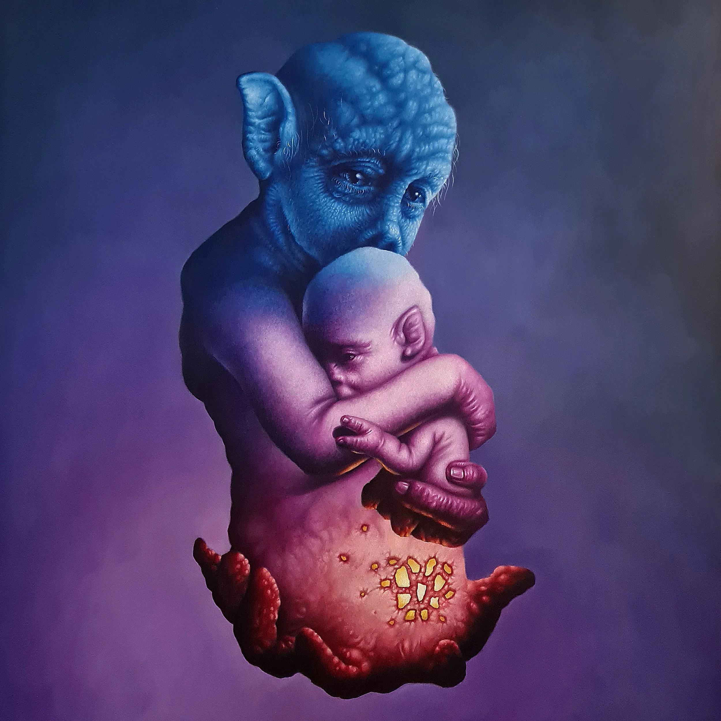 Universe_olie på lærred_100 x 100 cm_2024_36000 DKK.jpg