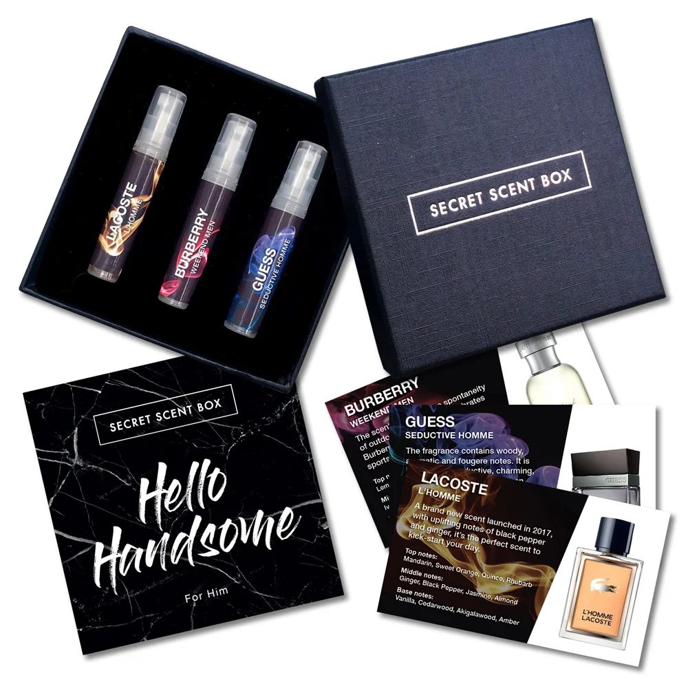Men's Aftershave Delivered Monthly Designer Fragrance Subscription