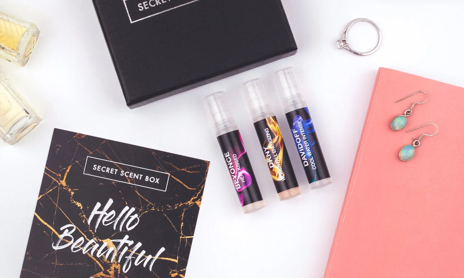 Women's Perfume Delivered Monthly Designer Fragrance Subscription Box