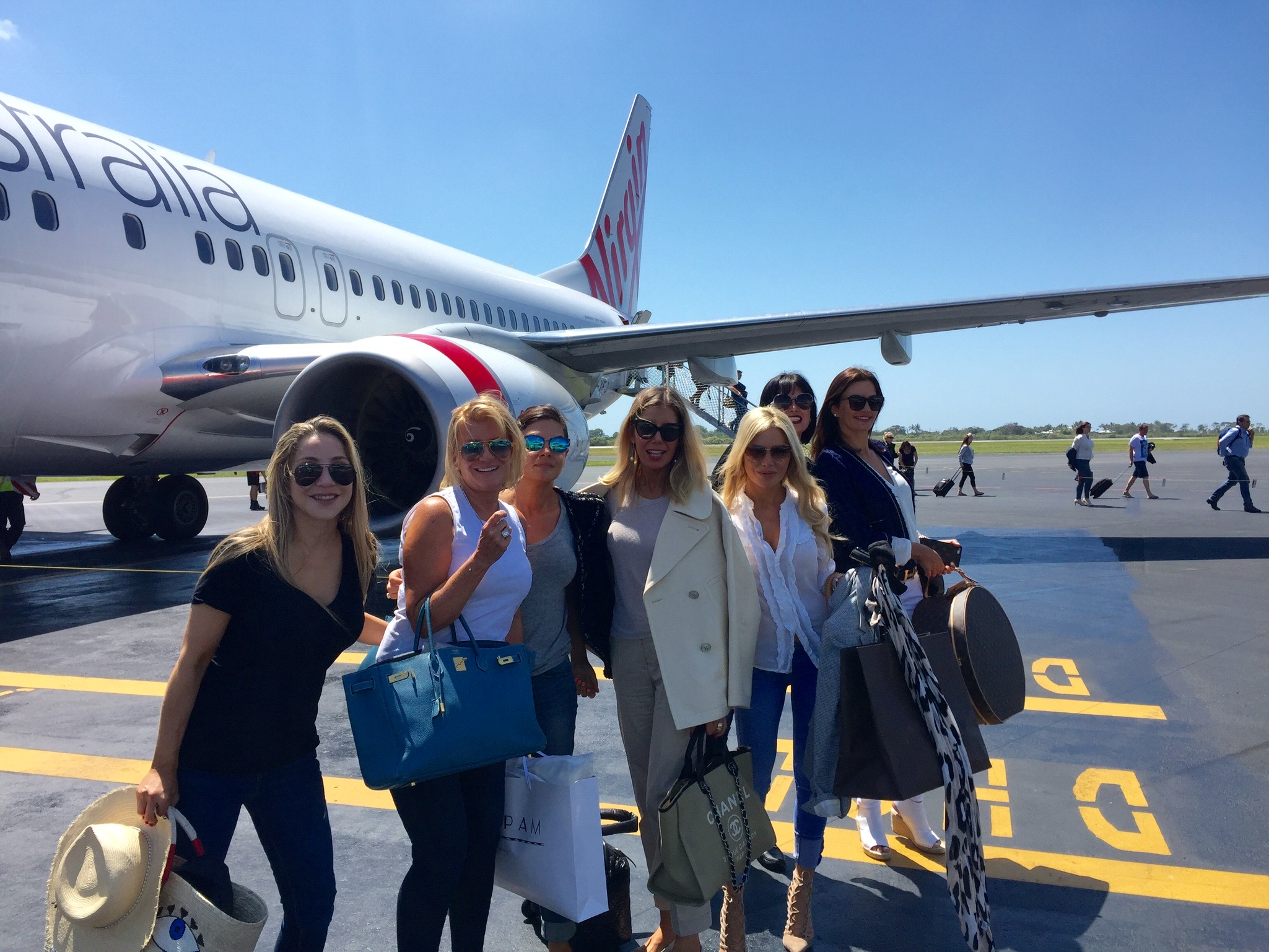 Behind the Scenes of The Real Housewives of Sydney Episode Four - Girls on their way to The Whitsundays Queensland.jpg