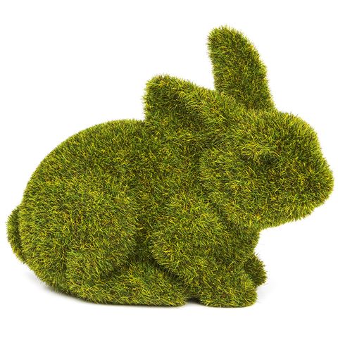 Rogue Small Crouching Moss Bunny - $5