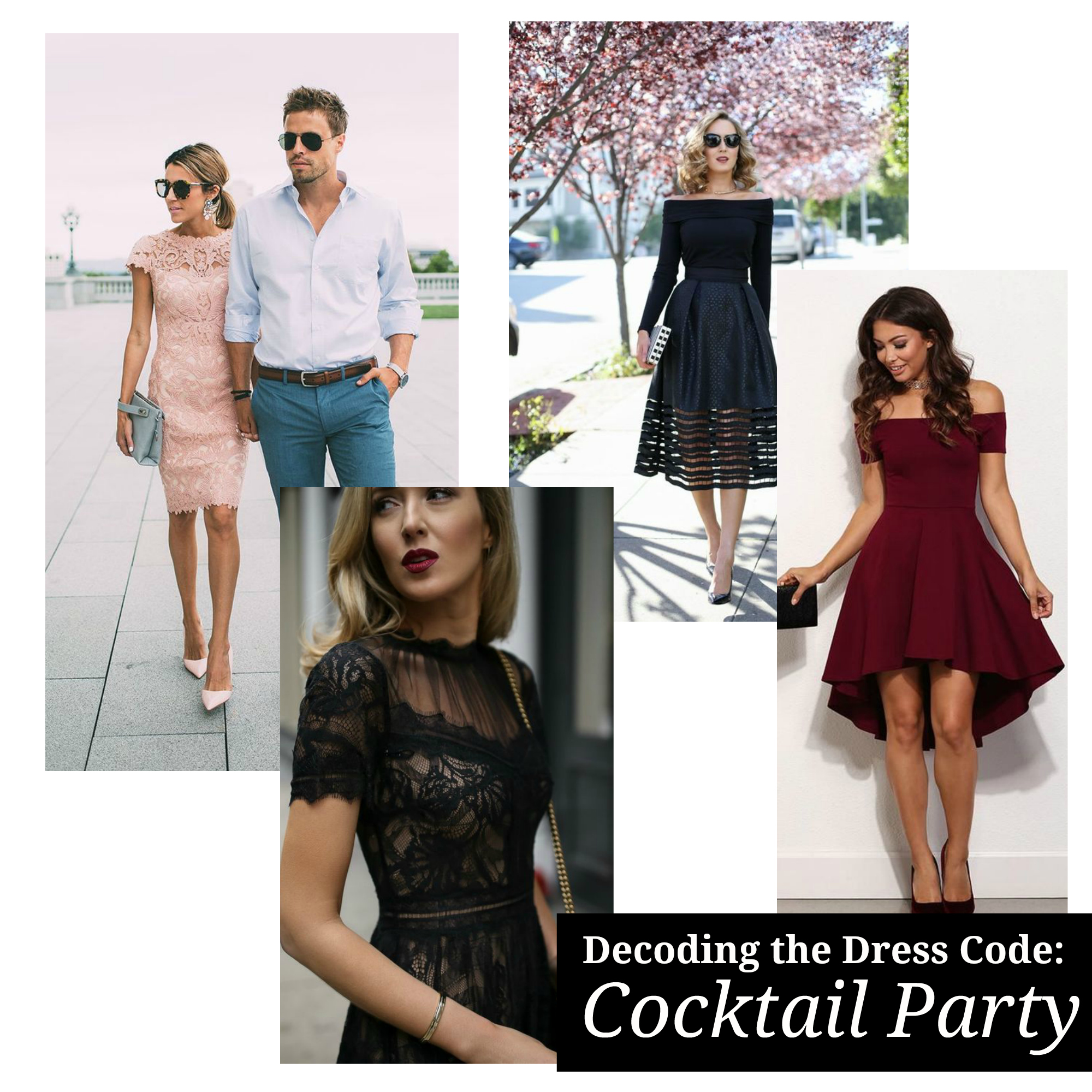 code dress cocktail