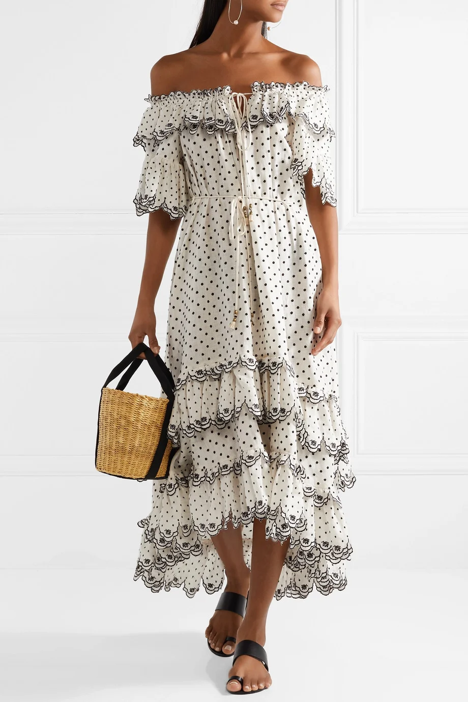 Beachy Off The Shoulder Zimmermann Dress.jpg