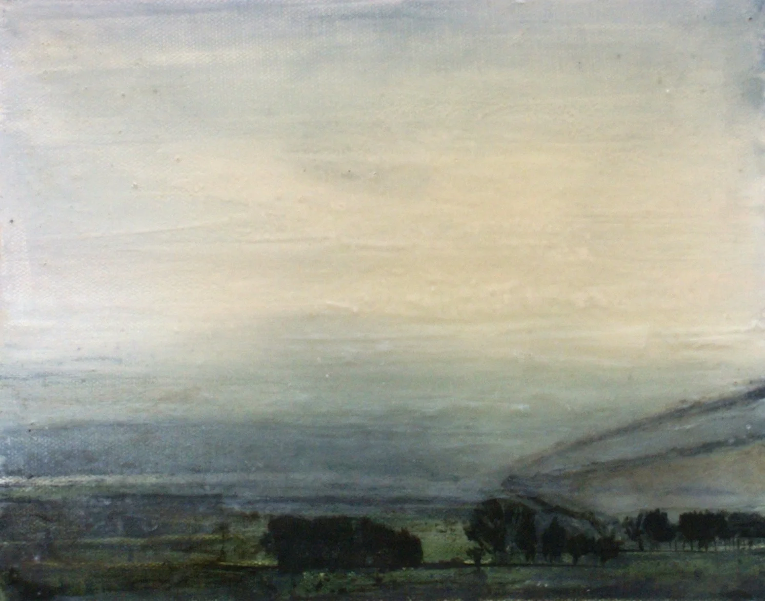 South Downs mist 26x21cm