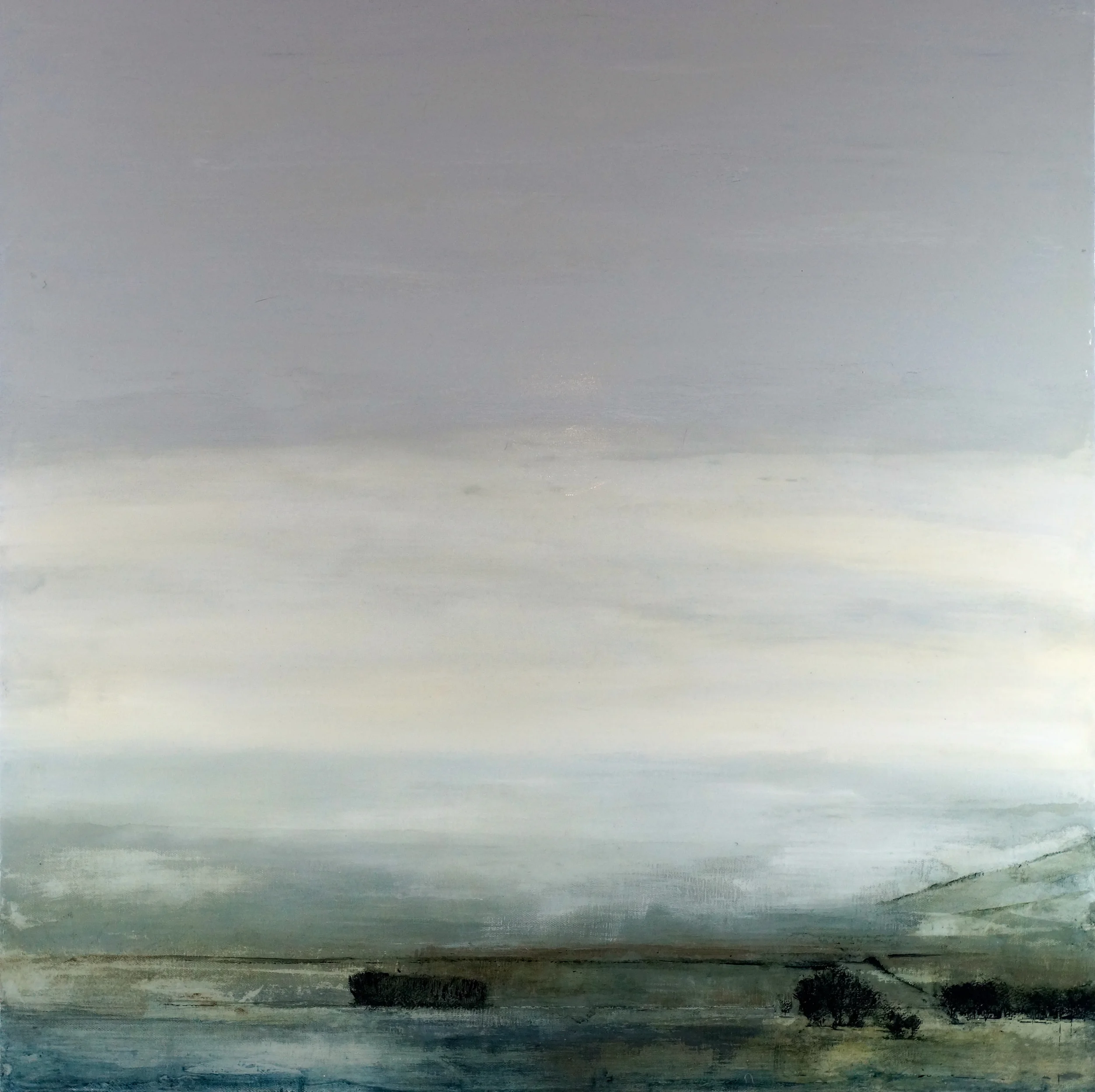 South downs mist 76x76cm
