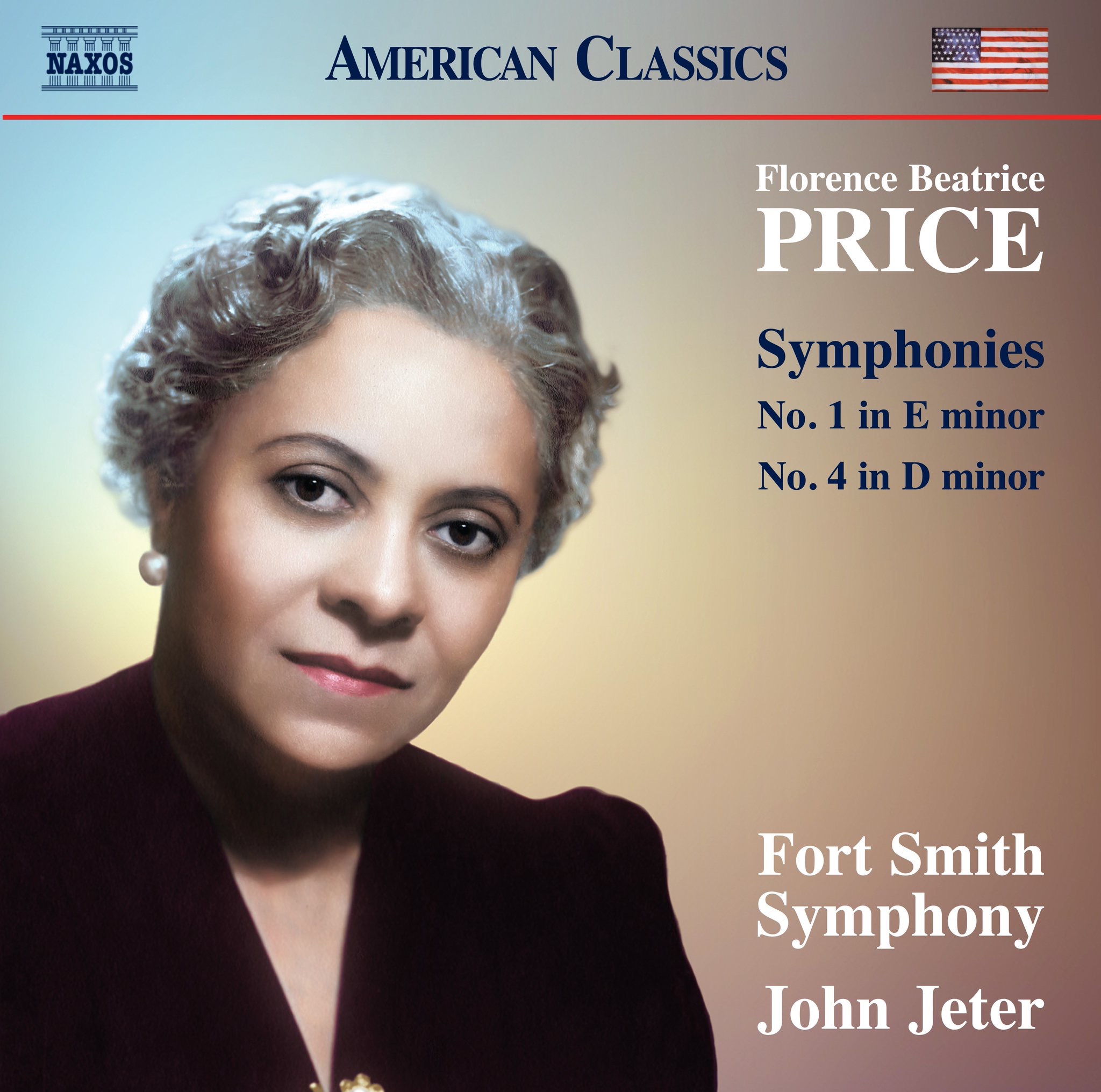 Cover art for the upcoming recording of Price’s 1st and 4th Symphonies.
