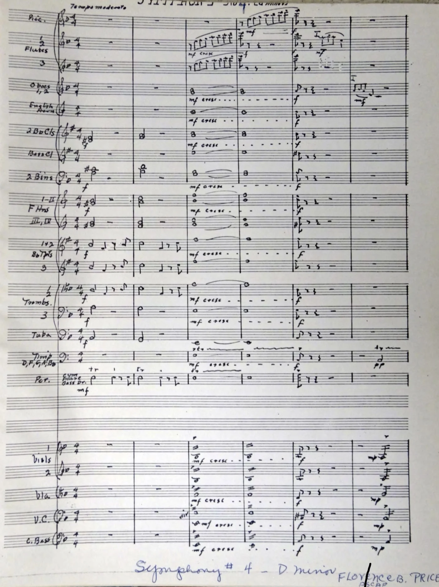 Price: Symphony No. 4