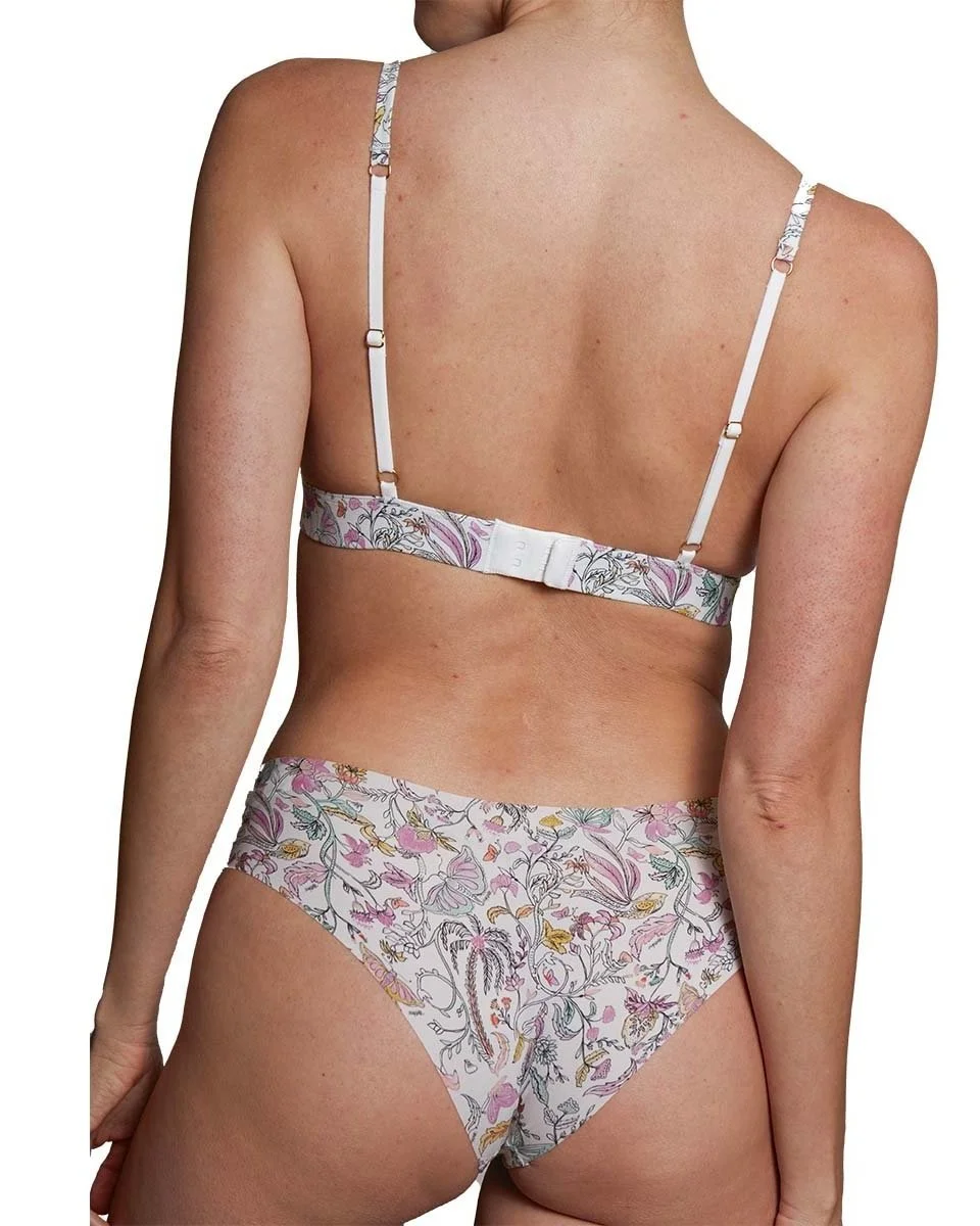 Soutien-gorge microfibre écoresponsable imprimé Esquisse Lingerie motif Indonésie fabrication européenne