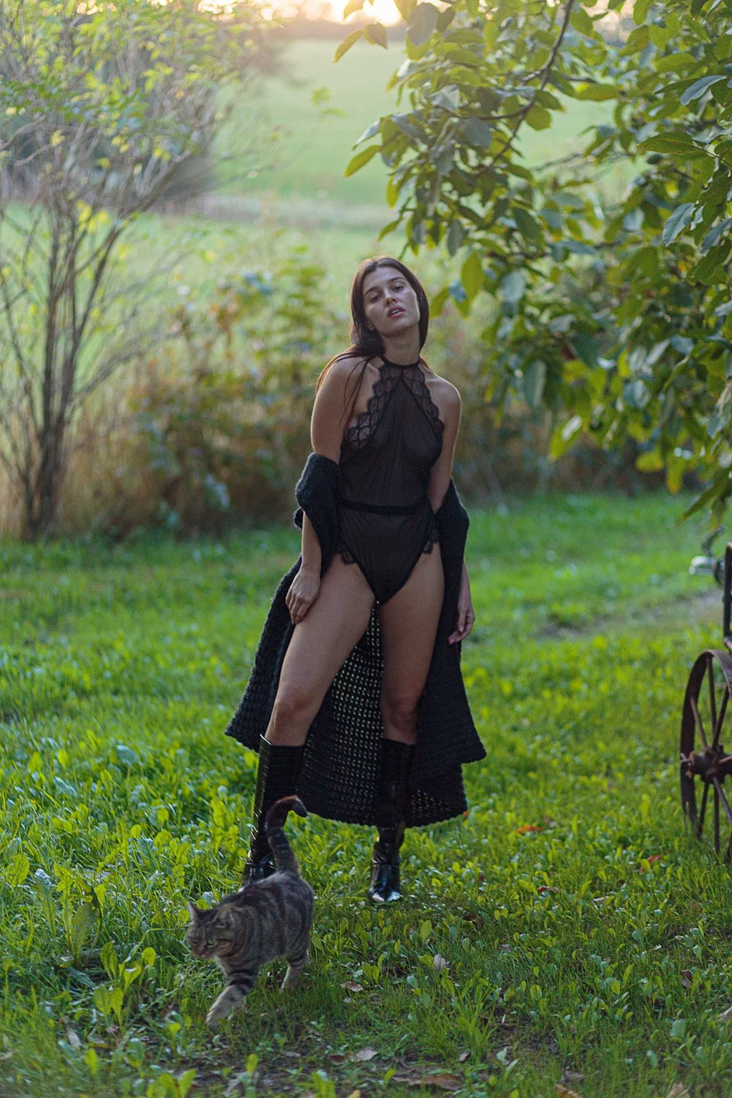 Body noir transparent