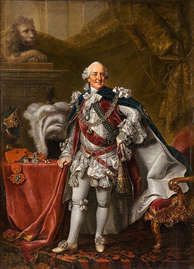 Charles-Guillaume-Ferdinand de Brunswick portant les habits et les insignes de l’ordre de la Jarretière.