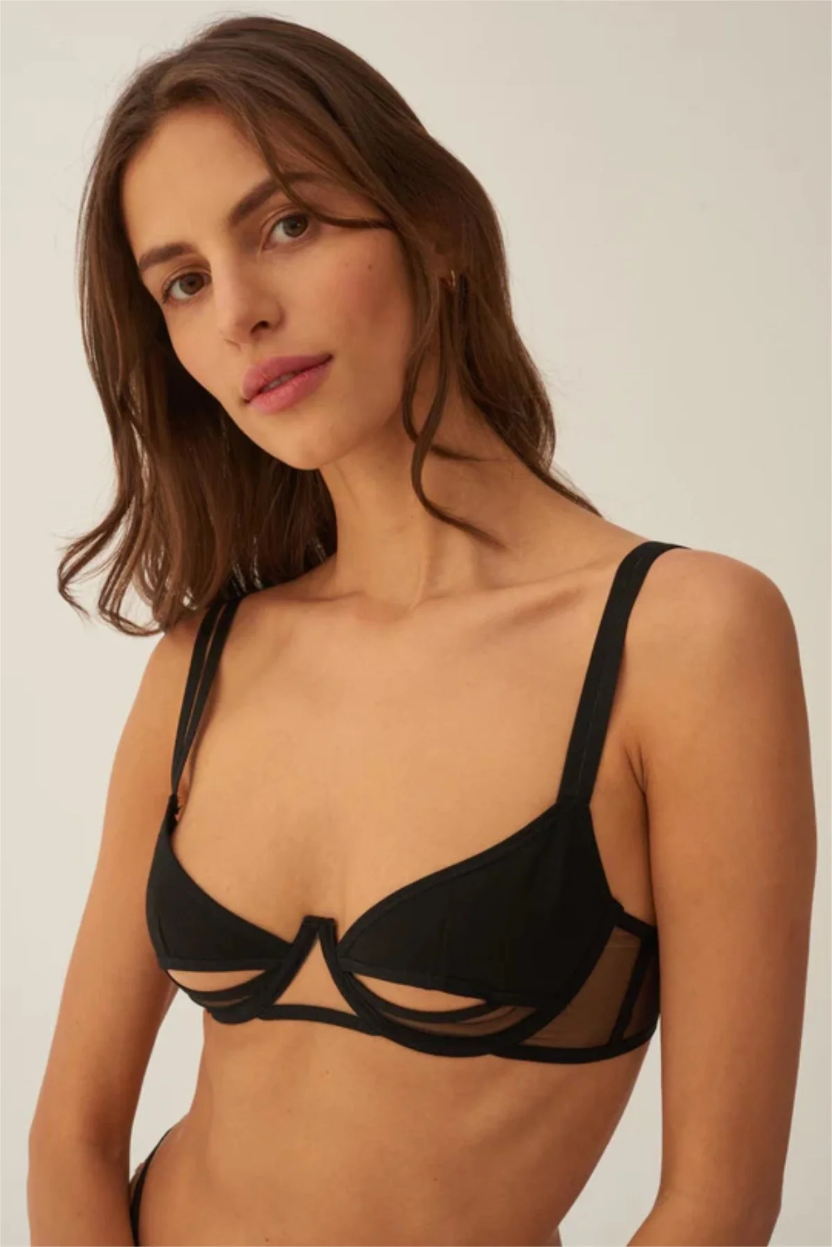 lingerie ouverte noire originale