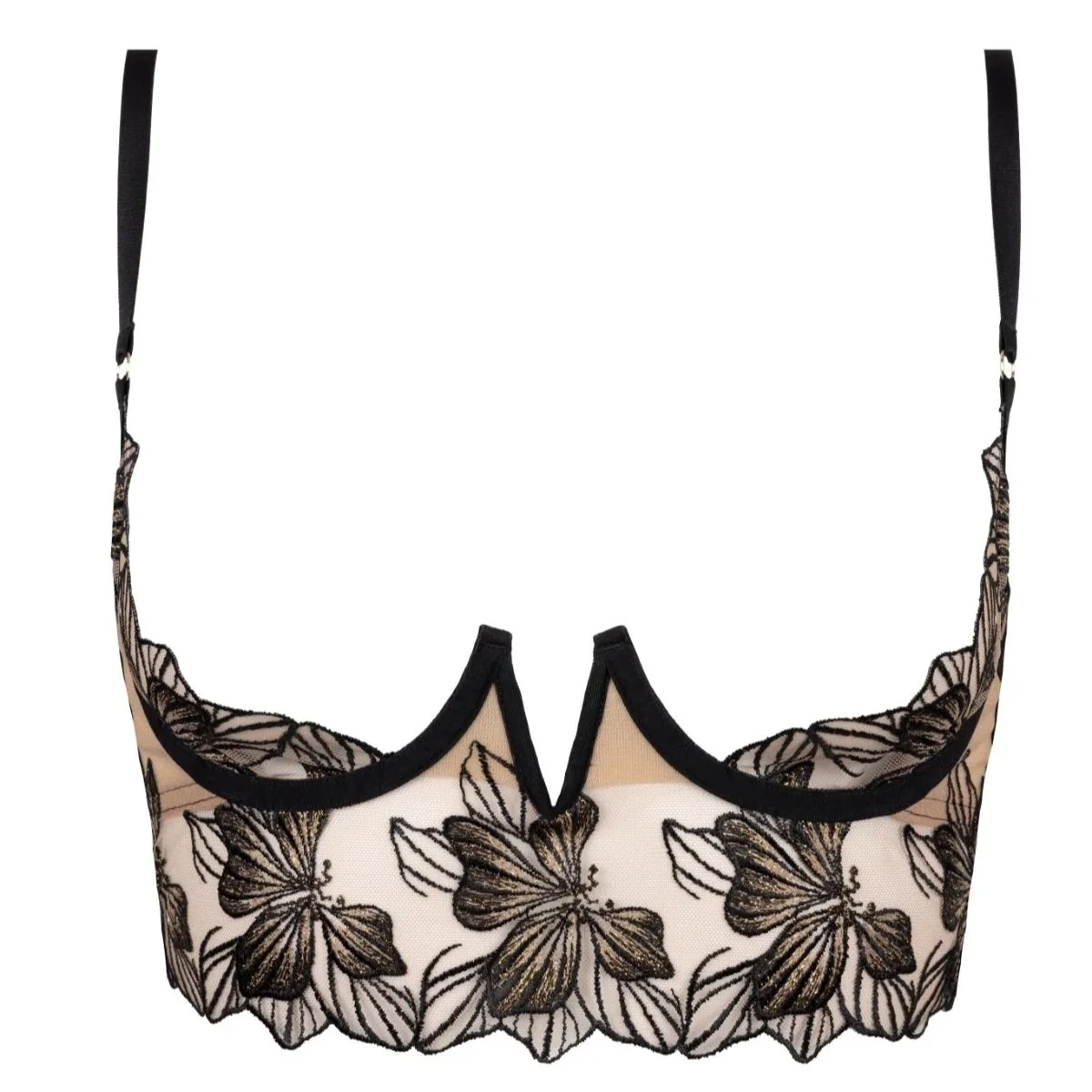 Bustier ouvert Fleur Défendue - Atelier Amour