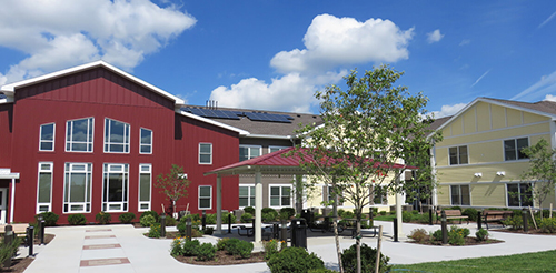 Office of Mental Health (OMH) Example - Trolley Station Apartments Opens in Canandaigua - The project was funded by NYS HCR with MRT capital and NYS HFA with bonds and tax credits. The project was initiated with help from a predevelopment grant from NYS OMH, and on site services are funded by NYS OMH.