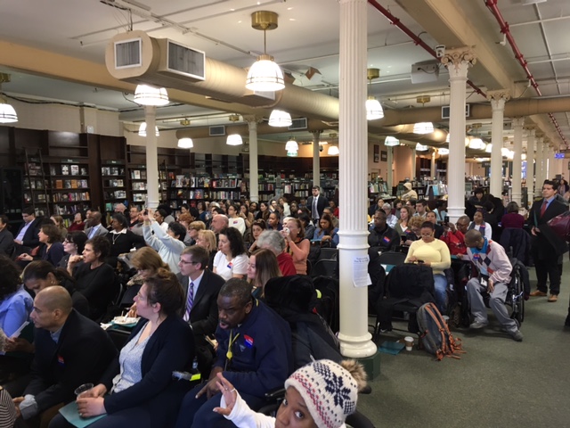 Barnes & Noble hosted a very nice turnout