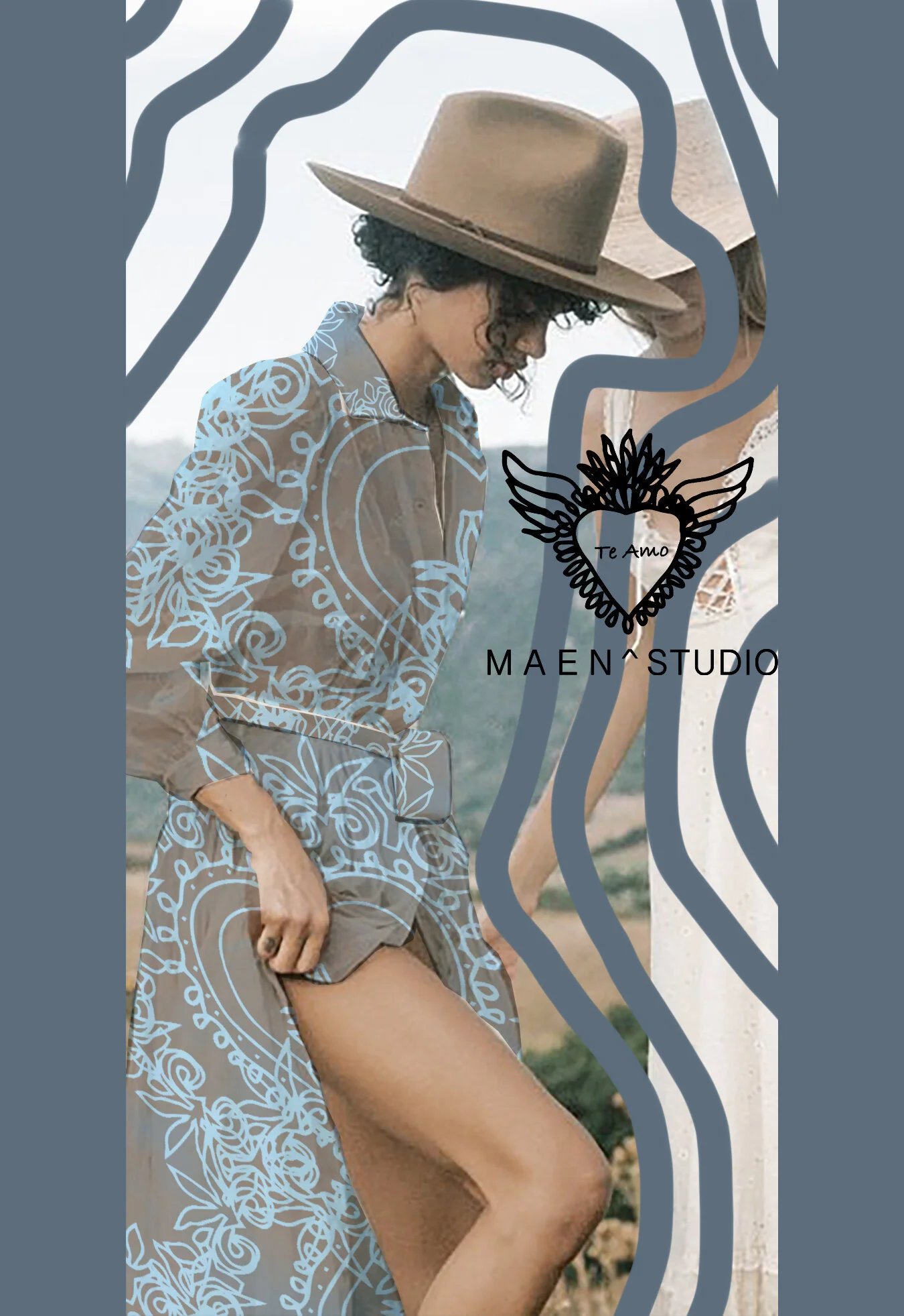 mapping blue  & tan heart print.jpg