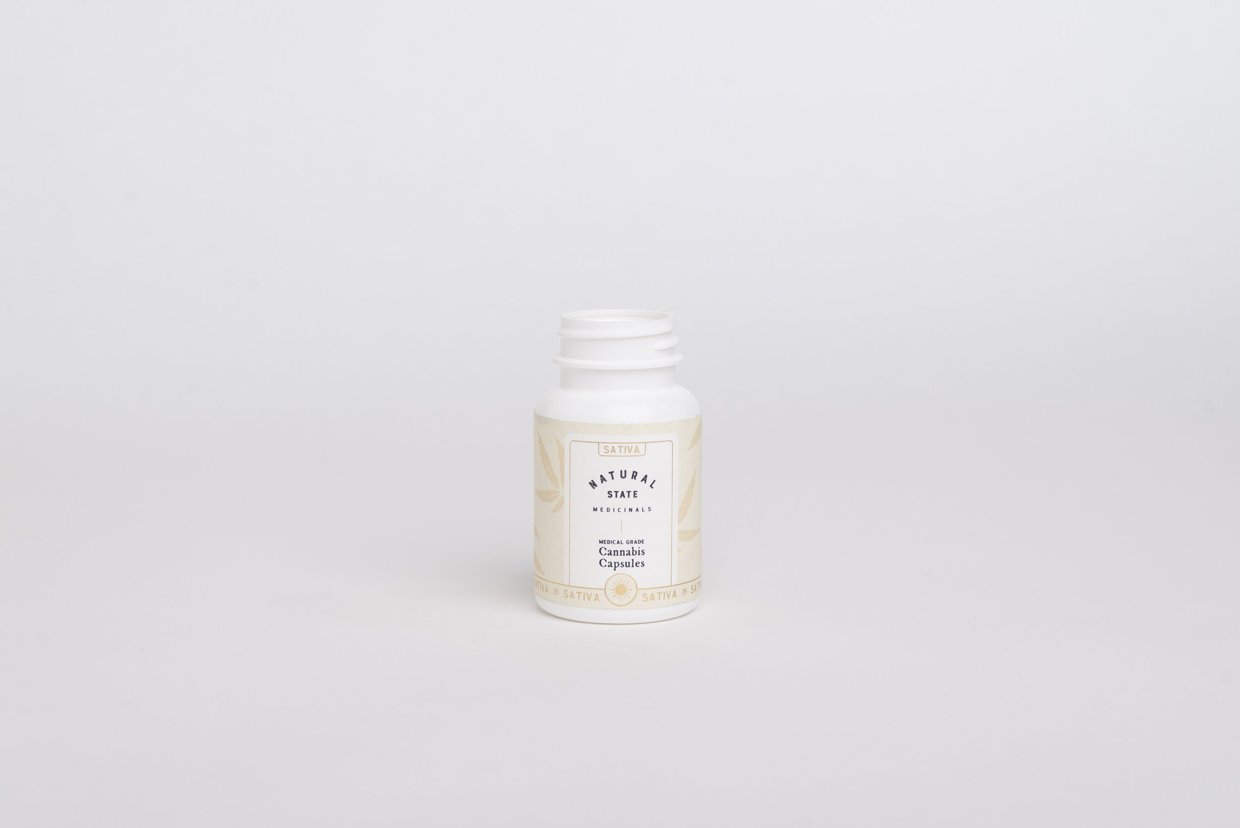 Capsule Bottle Label