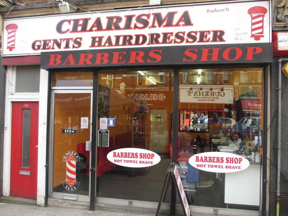 Charisma Barber shop in Sydenham South London Club