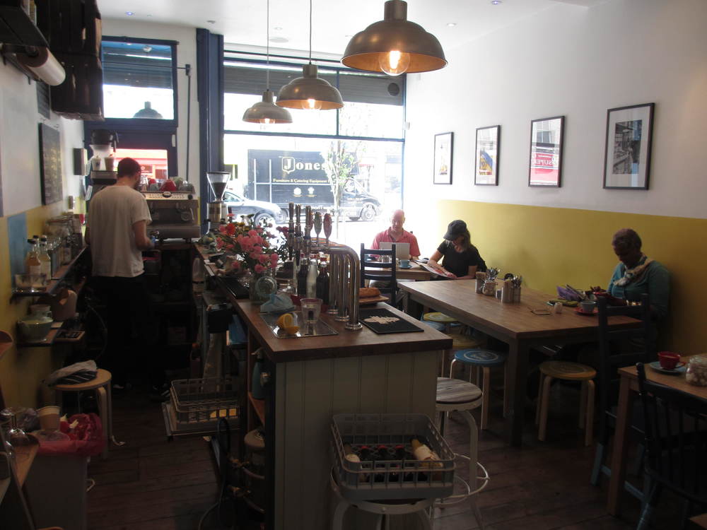 Out of the brew cafe in New Cross South London Club