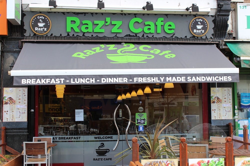 Raz'z cafe In Catford South London Club