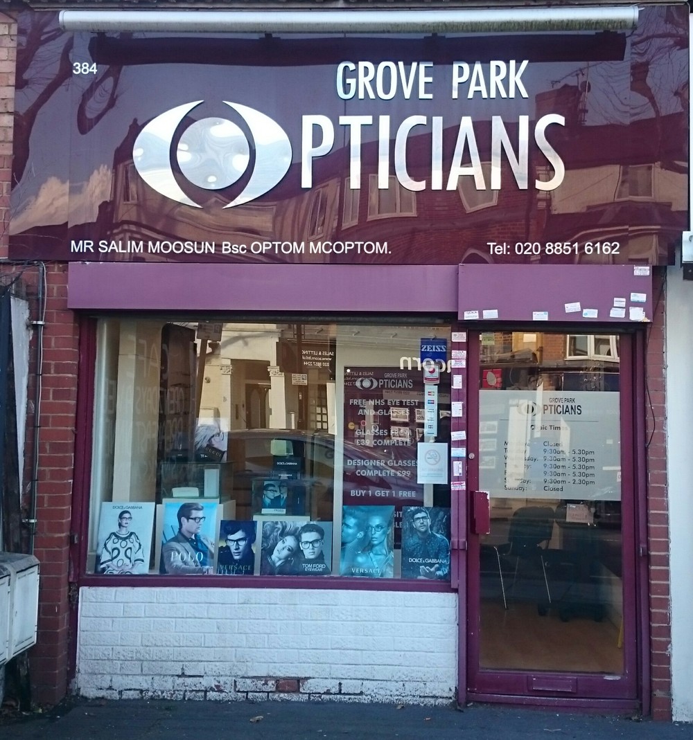 Grove Park Opticians South London Club