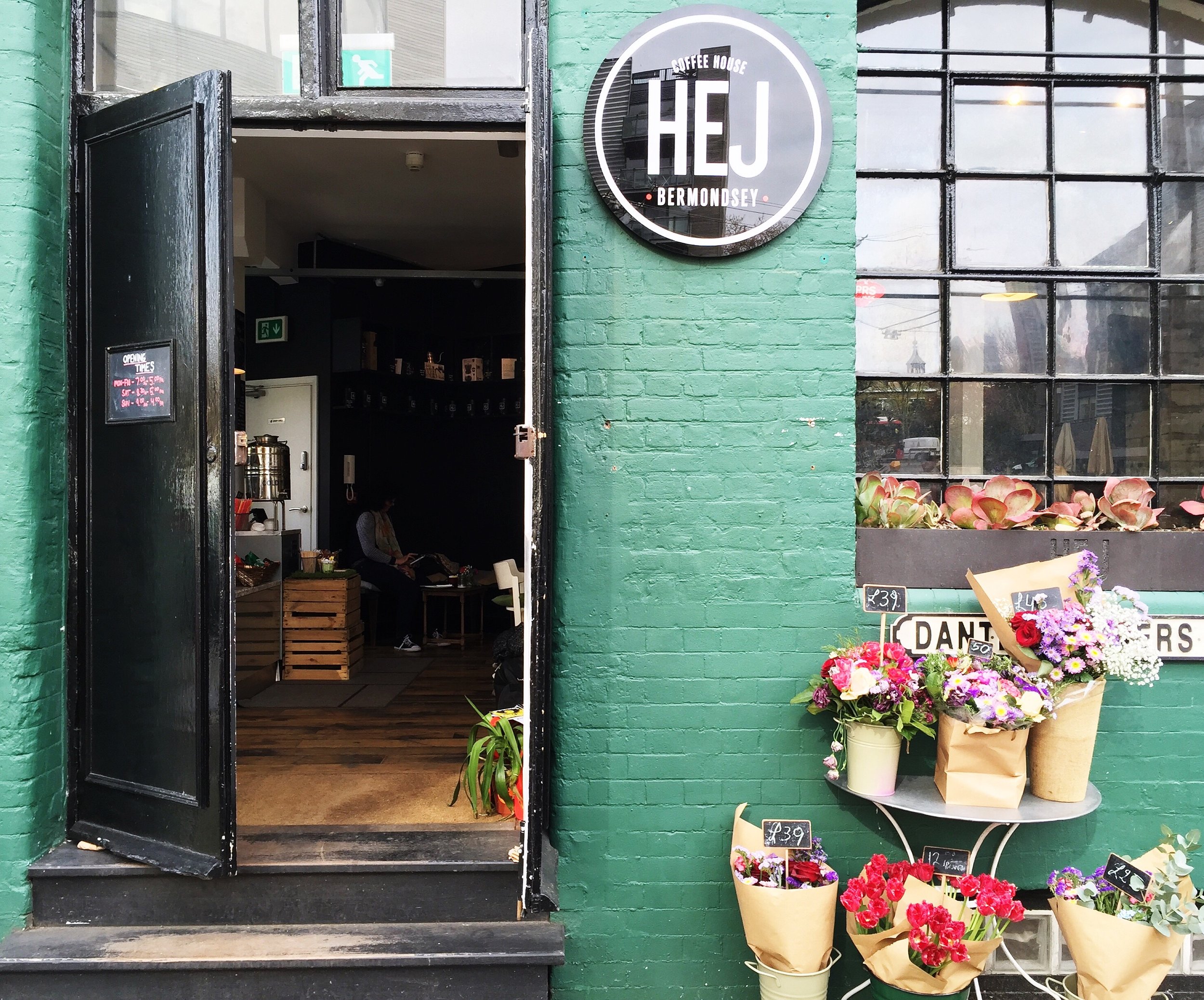 HEJ Coffee Shop in Bermondsey