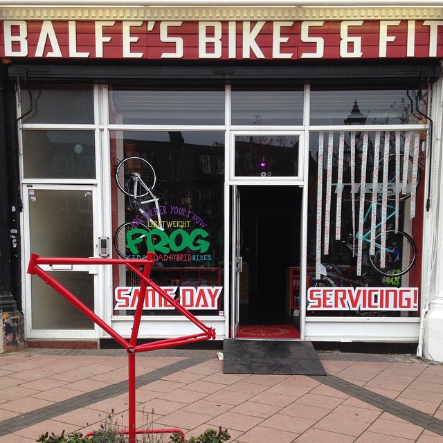 Balfe's Bikes Bike shop in Streatham South London Club