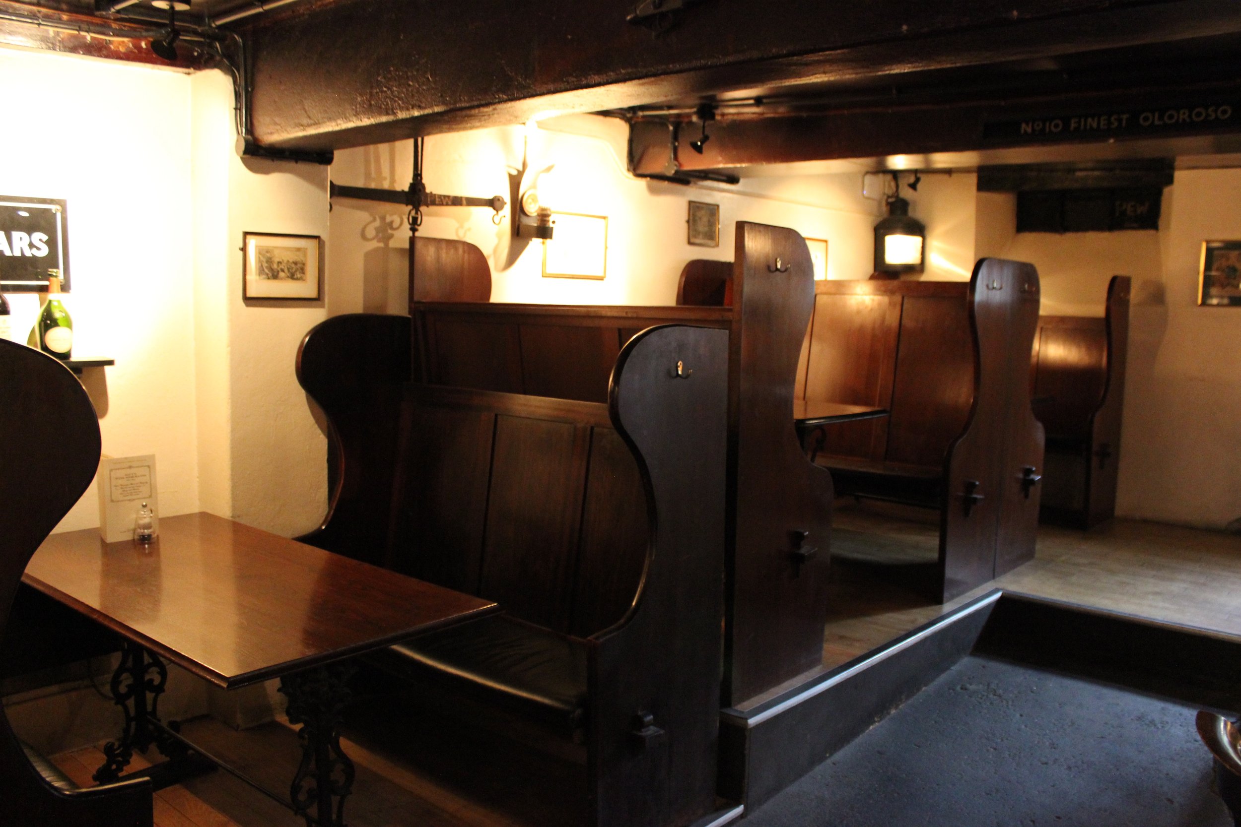 Davy's Wine Vaults Wine Bar and Dining Rooms in Greenwich South London Club