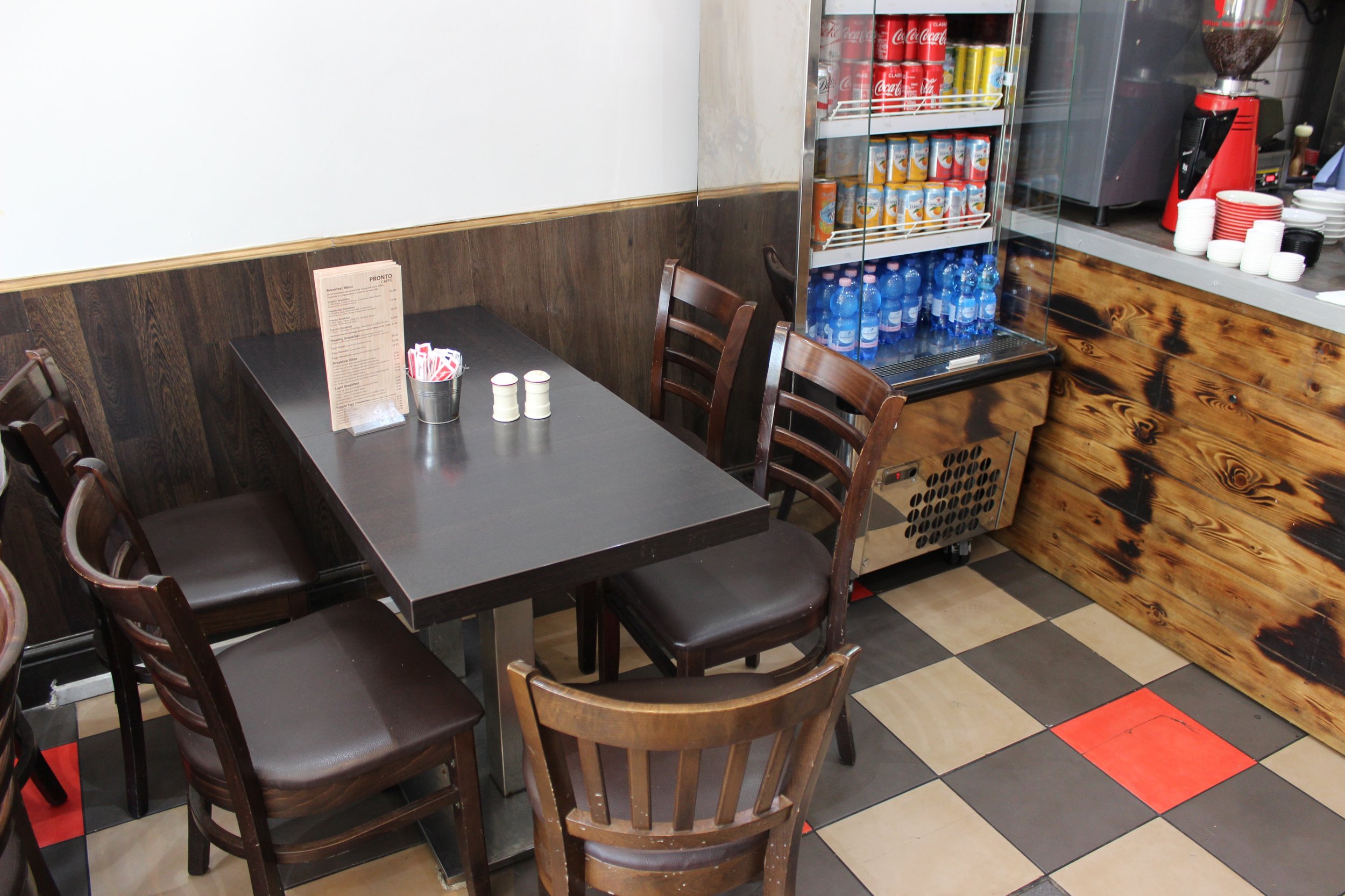 Cafe Pronto Cafe in Camberwell South London Club Card 9