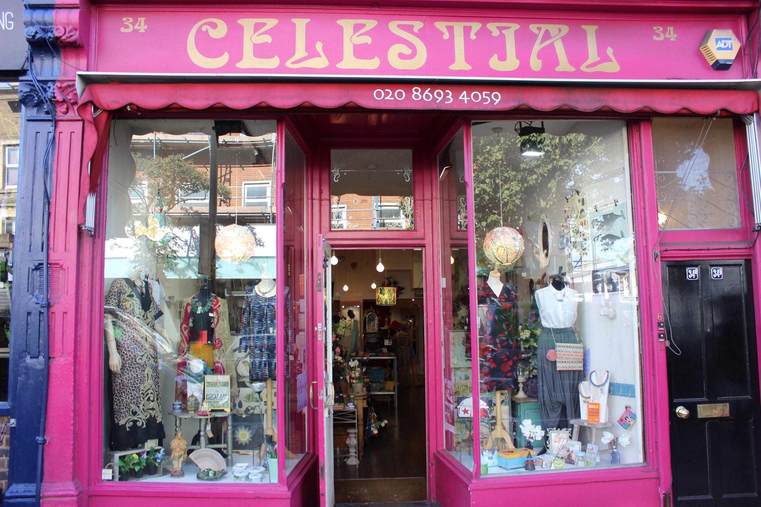 Celestial Lifestyle Boutique in Dulwich South London Club