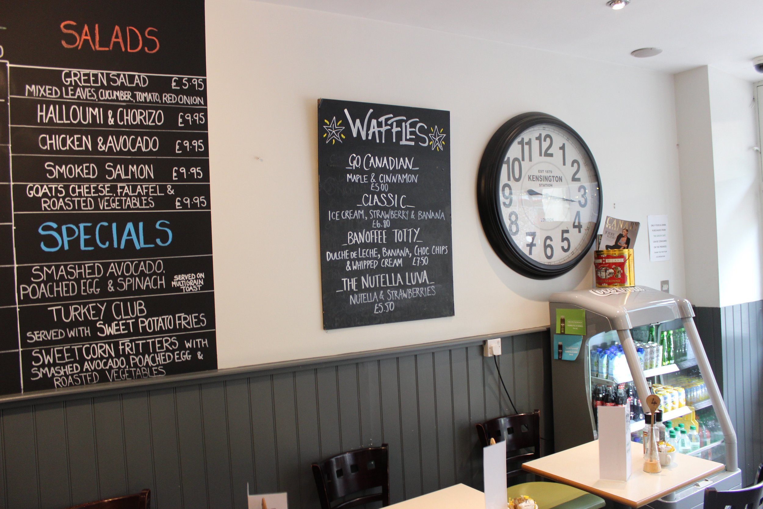 The Green Cafe in Greenwich South London Club
