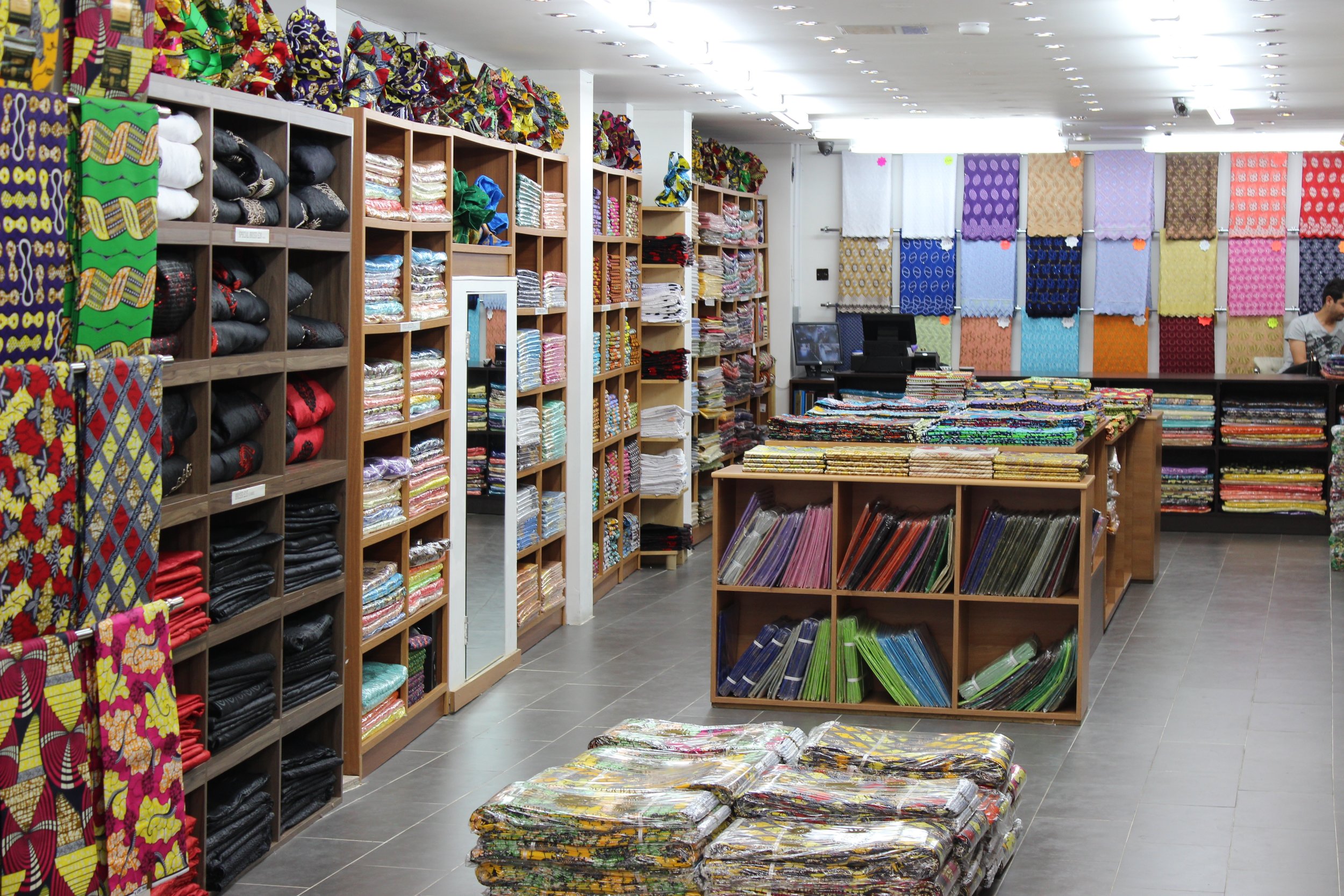 Roya Textile Fabric & Textiles Shop in Peckham South London Club