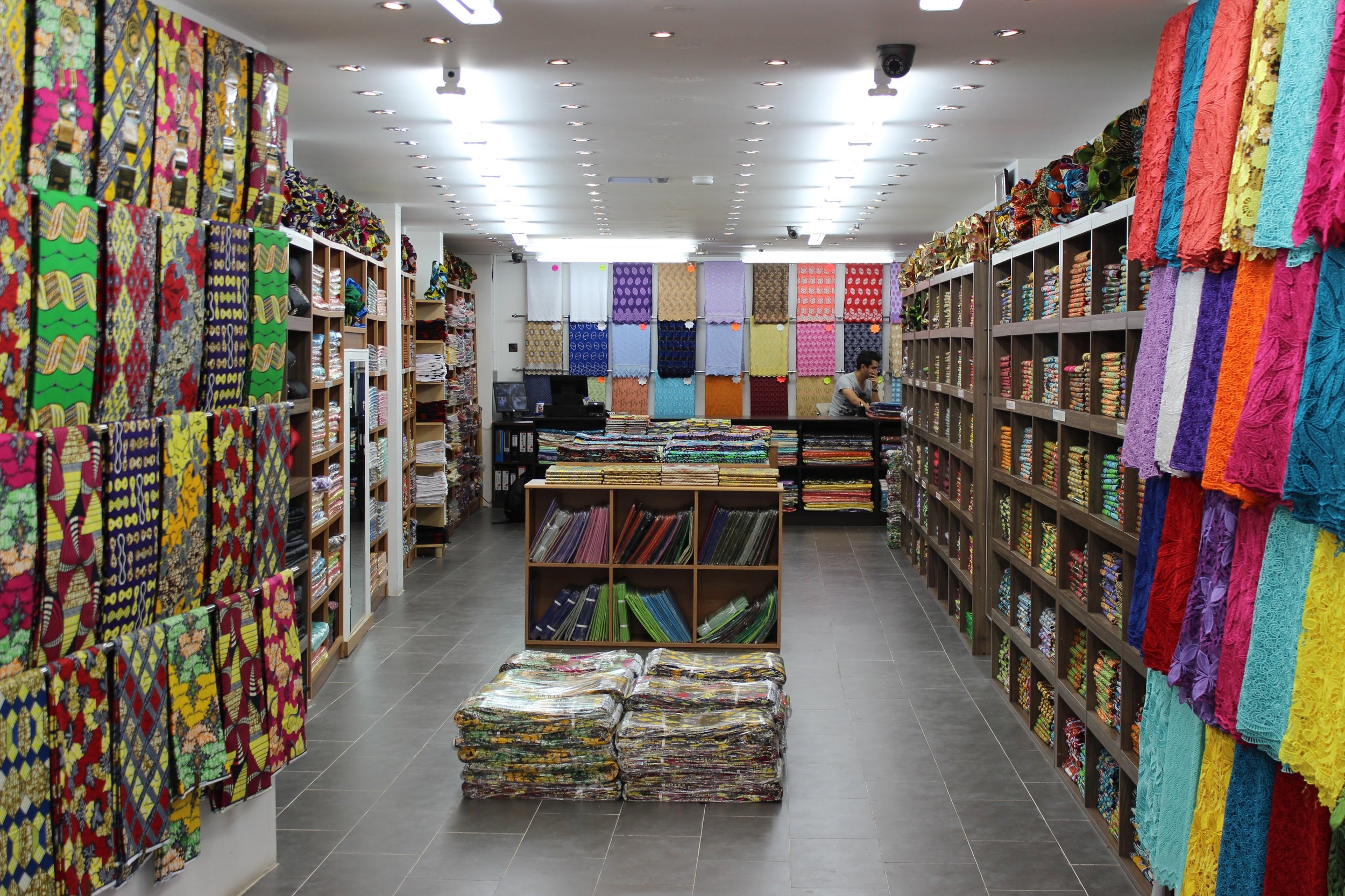 Roya Textile Fabric & Textiles Shop in Peckham South London Club