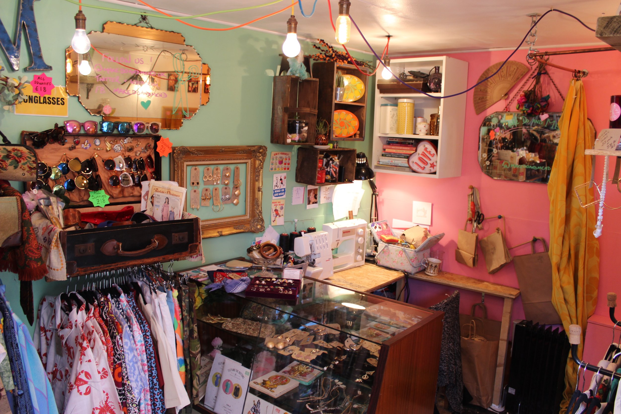 Make Do And Mend Vintage & Retro Clothing Shop in Brixton South London Club