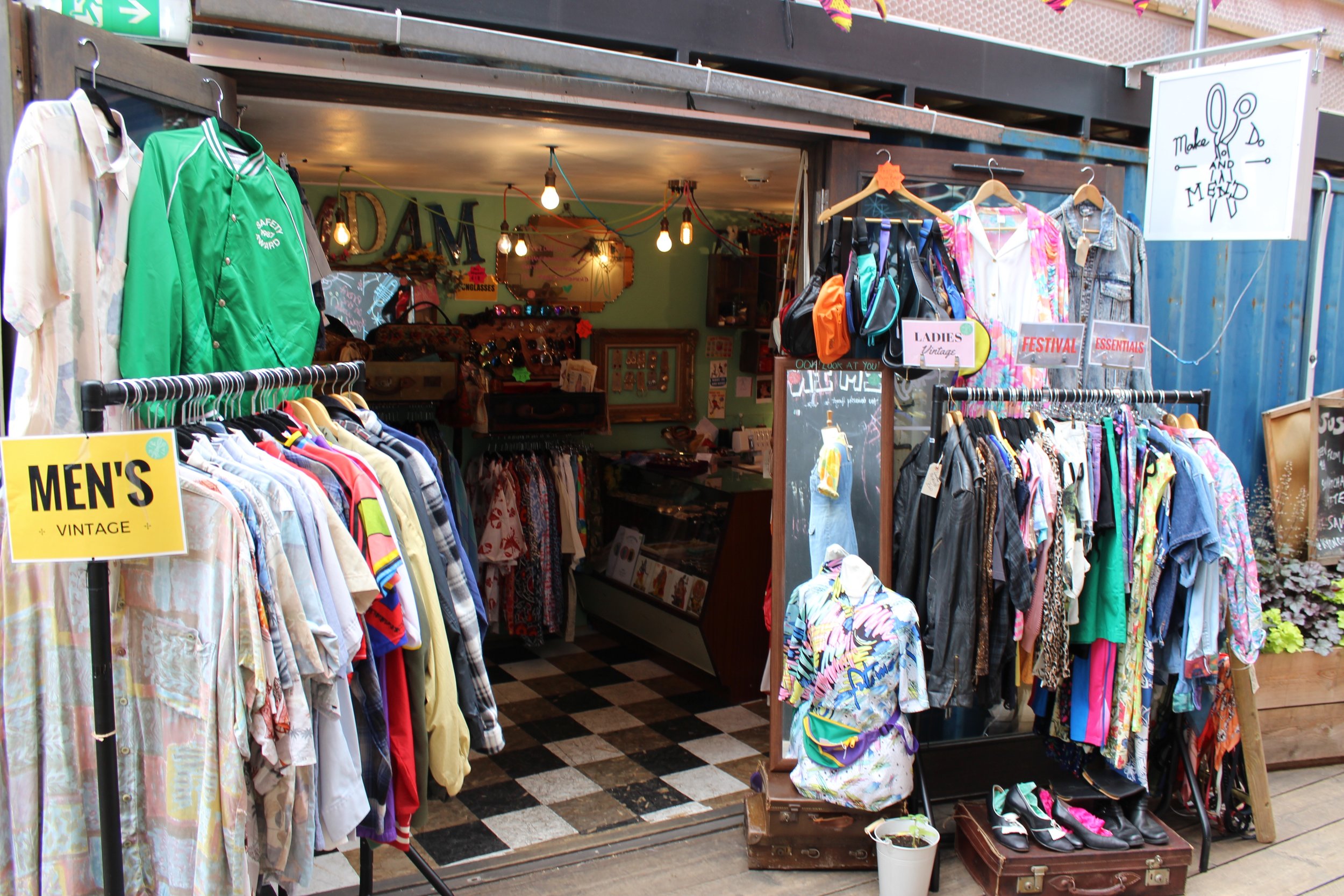 Make Do And Mend Vintage & Retro Clothing Shop in Brixton South London Club