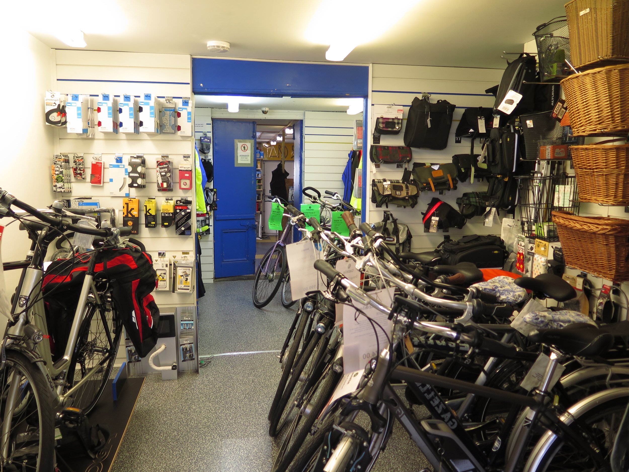 Blue Door Cycles Bike Shop in Crystal Palace South London Club
