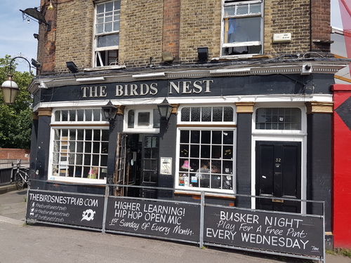 The Birds Nest Deptford South London Club.