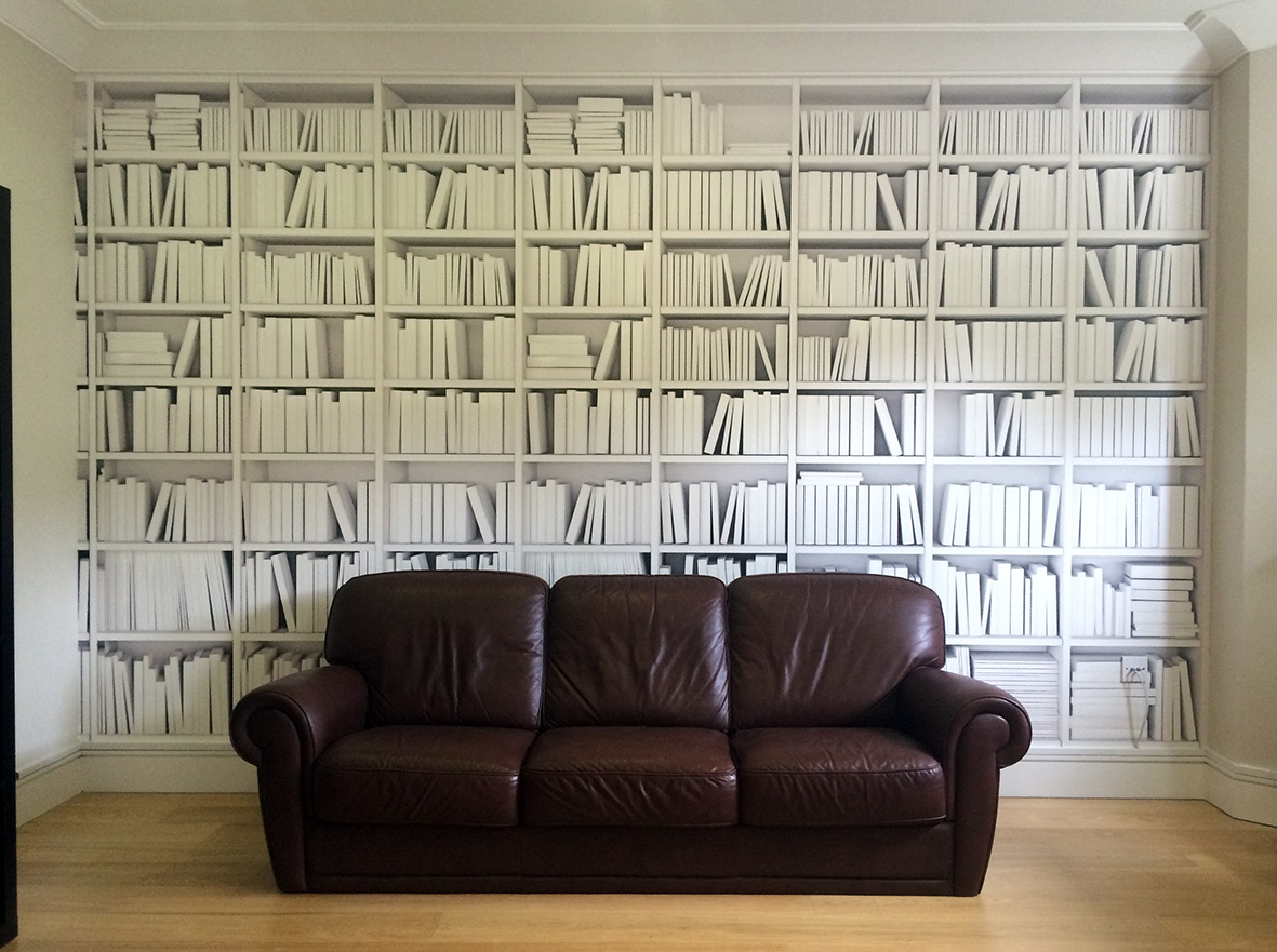 Library Black _ White Wall Mural 1.jpg