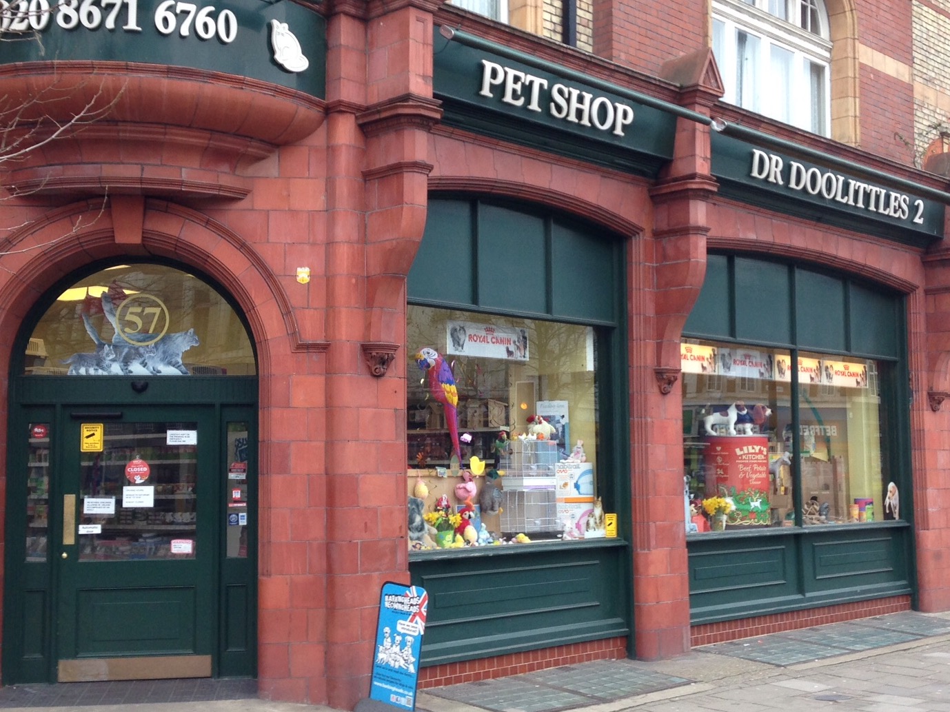 Dr Doolittles Pet Shop in Streatham South London Club Card.jpg