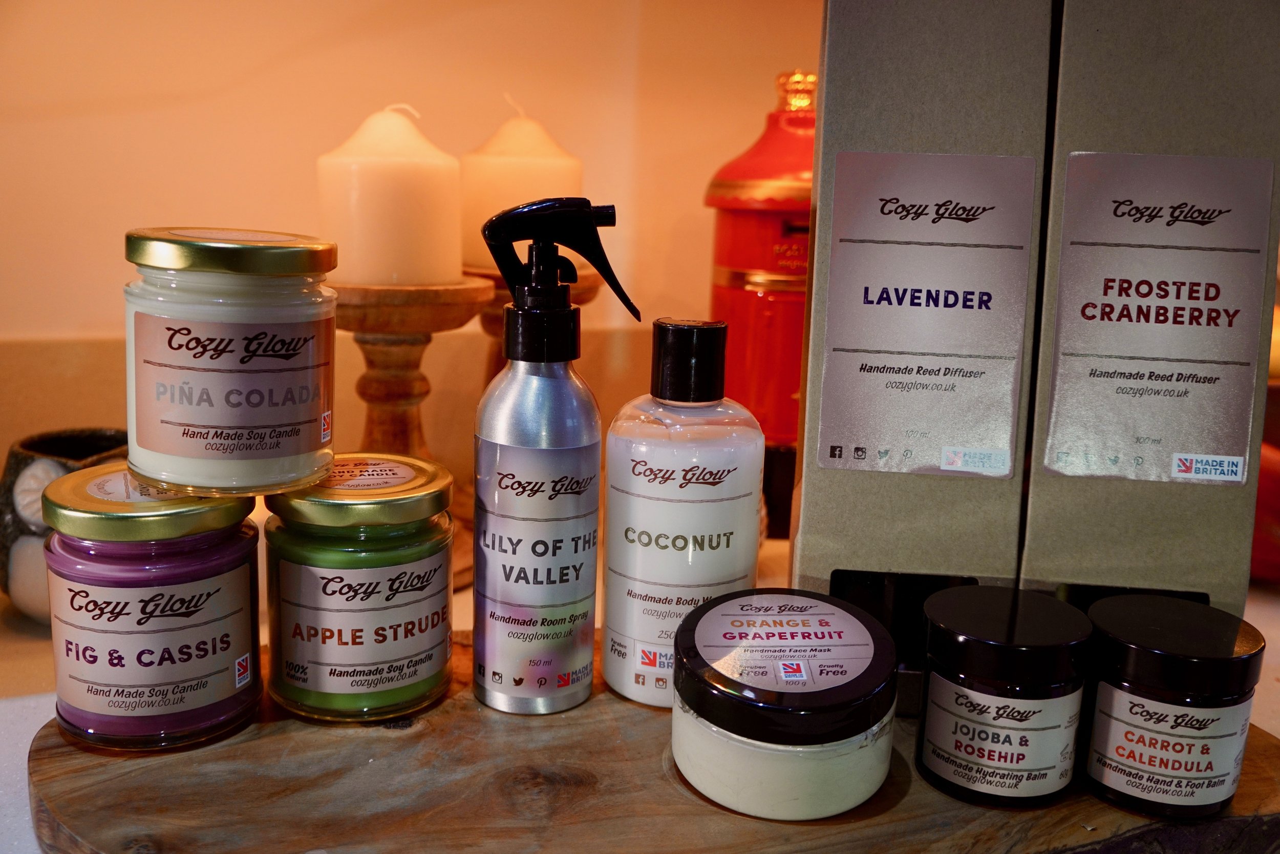 Cozy Glow Wellbeing Products and Candle Maker in Croydon South London Club Card 2.jpg